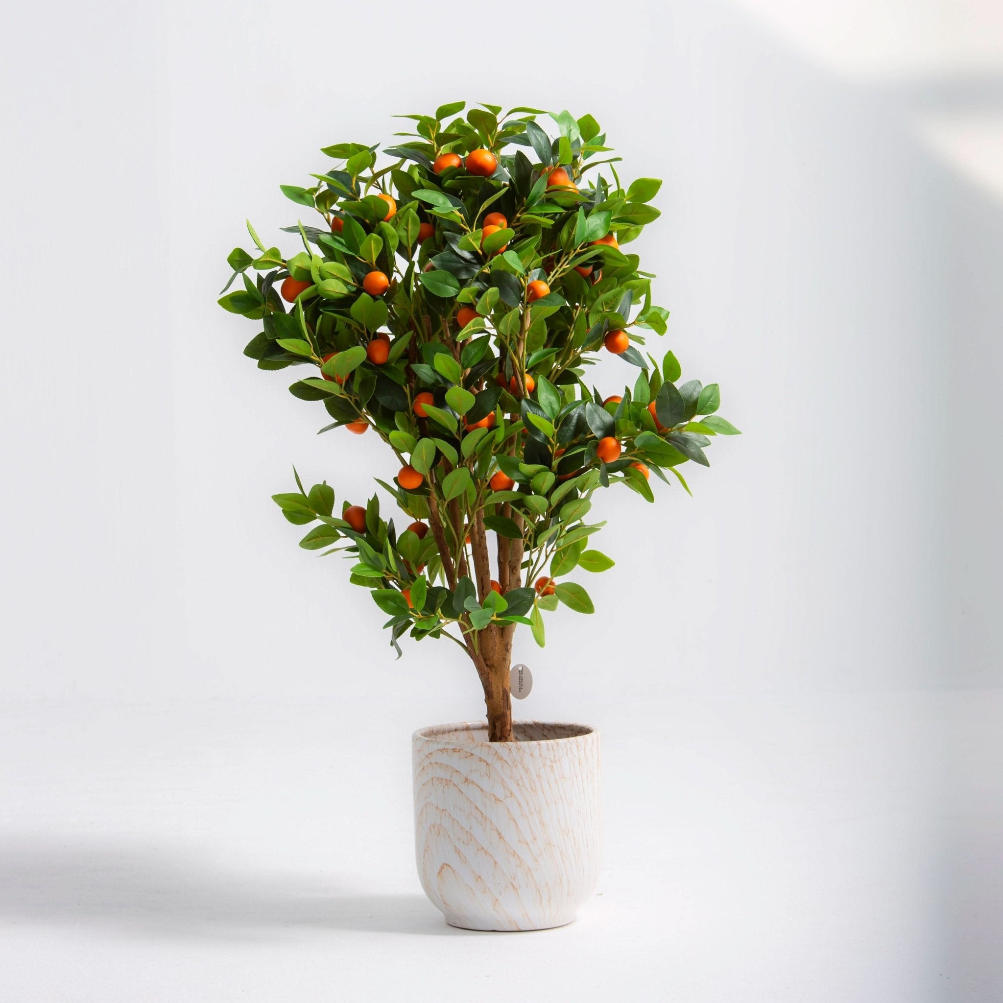 ARTIFICIAL CITRUS MANDARIN PLANT (125CM) - Art and craft furniture