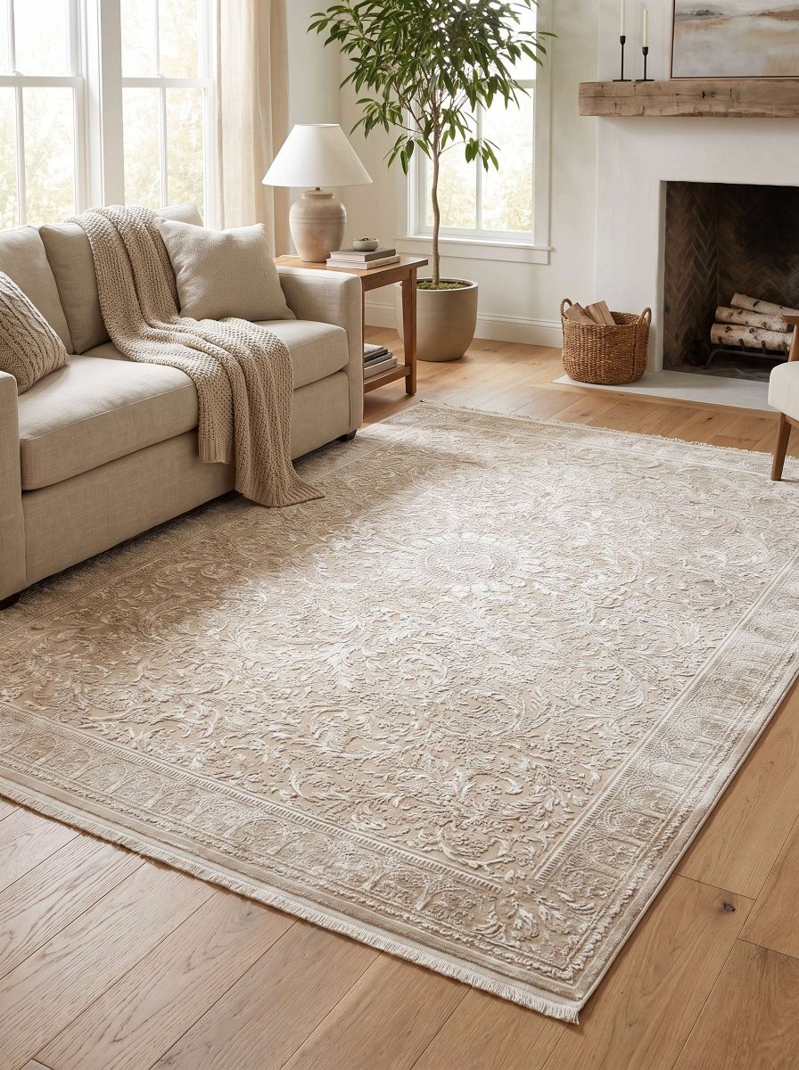 Atash White Nesecafe Carpet - Art and craft furniture