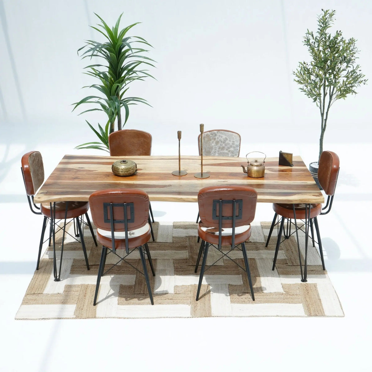 Athens Aura Dining Table - Art and craft furniture
