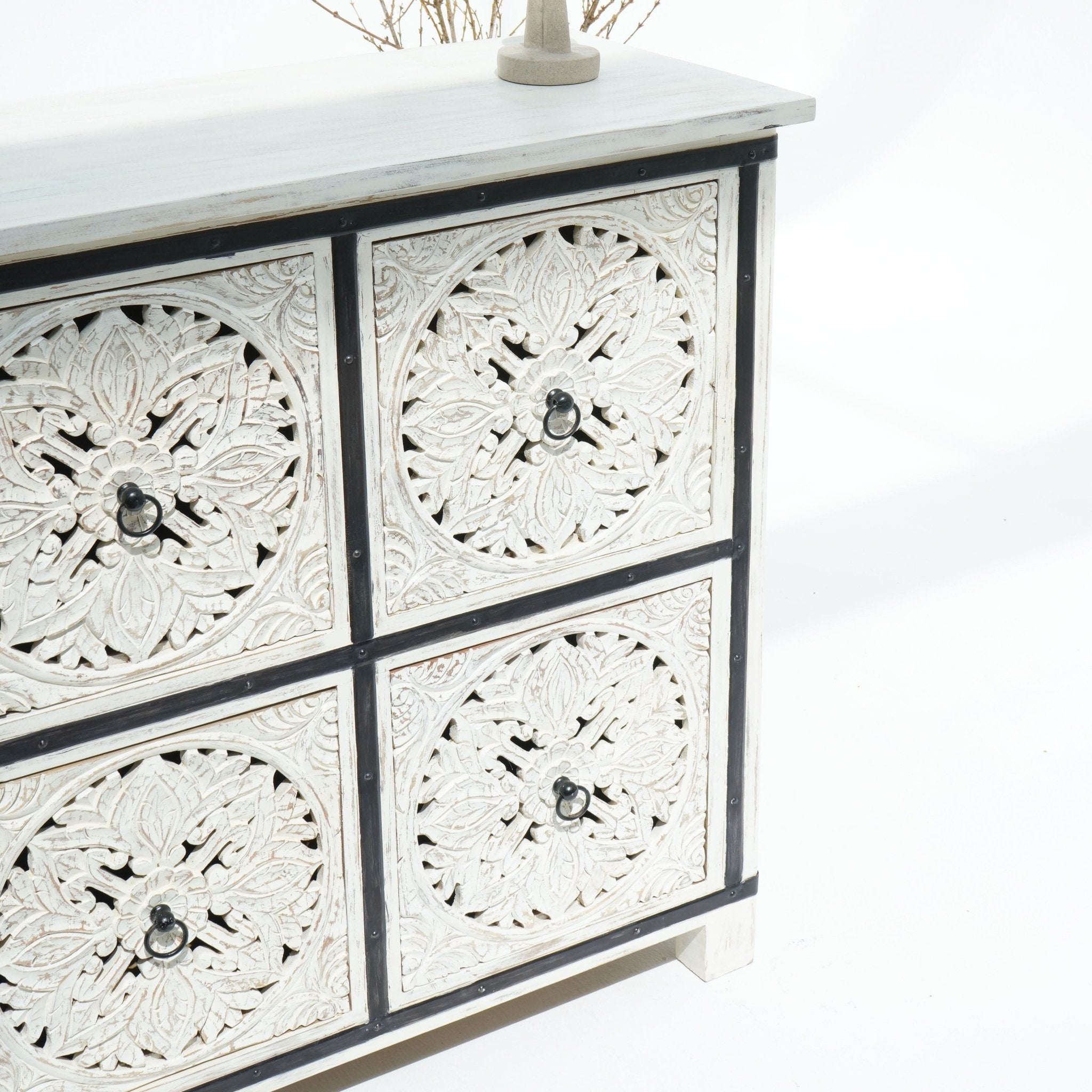 ATHERTON SIX DRAWER CHEST OF DRAWERS - Art and craft furniture