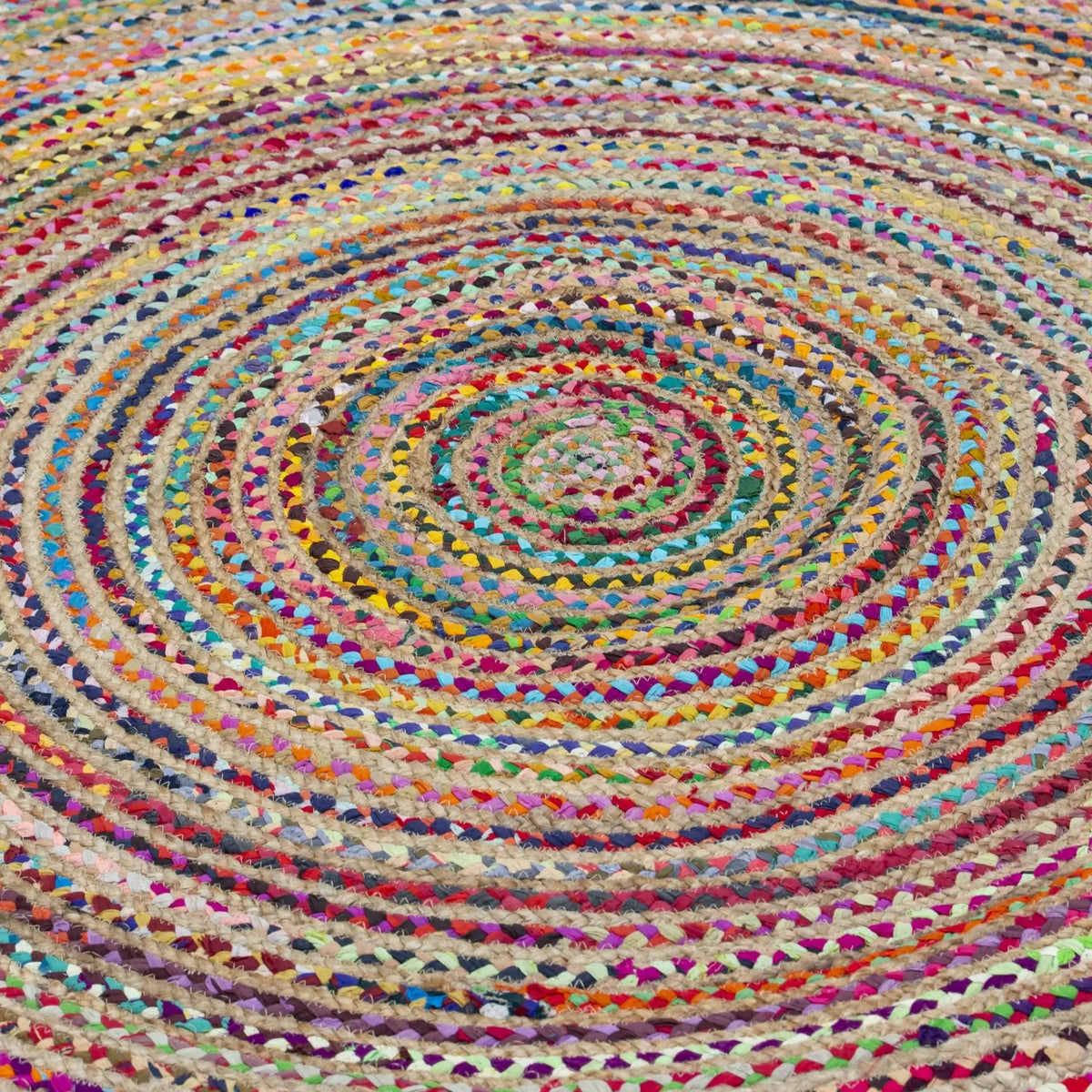 Aura Chindi Contemporary Rug - Art and craft furniture