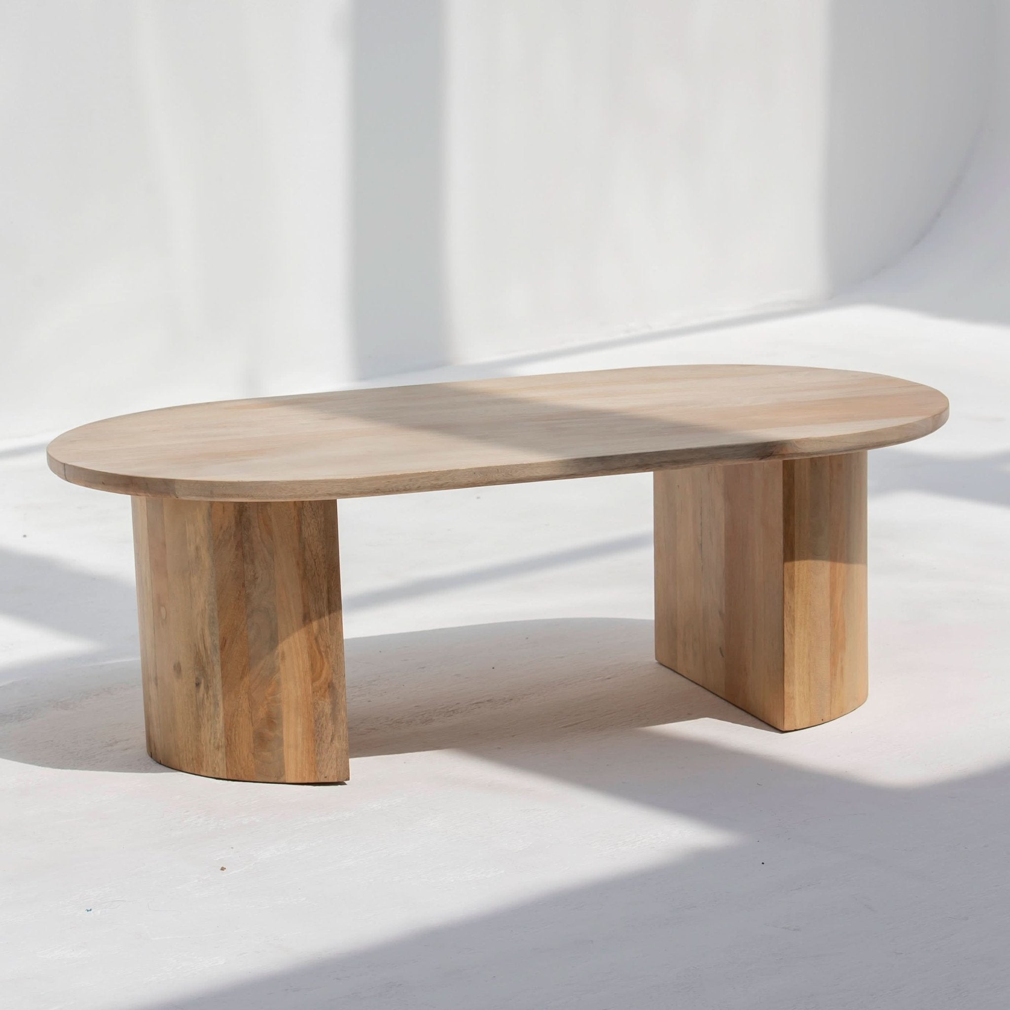 AUREVO WOODEN COFFEE TABLE - Art and craft furniture