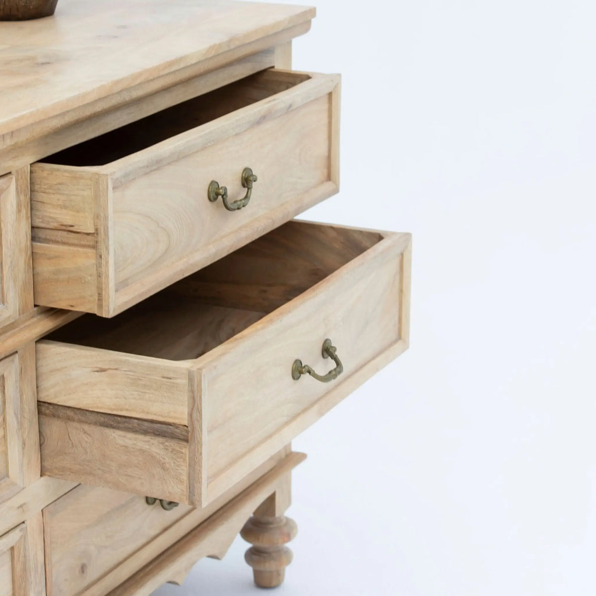 Aurevo Wooden Six Drawer - Art and craft furniture