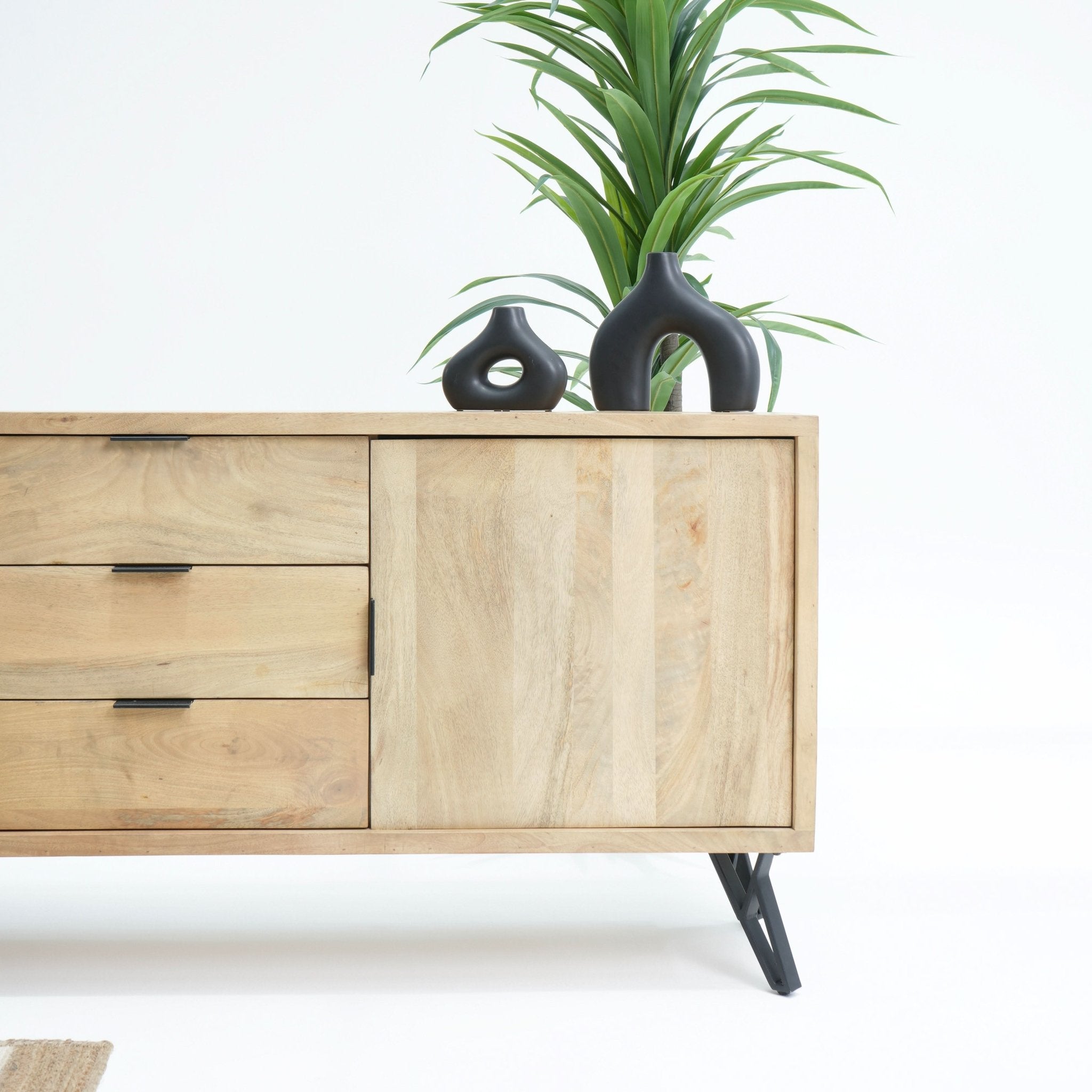 AVENUE TWO DOOR THREE DRAWER SIDEBOARD - Art and craft furniture