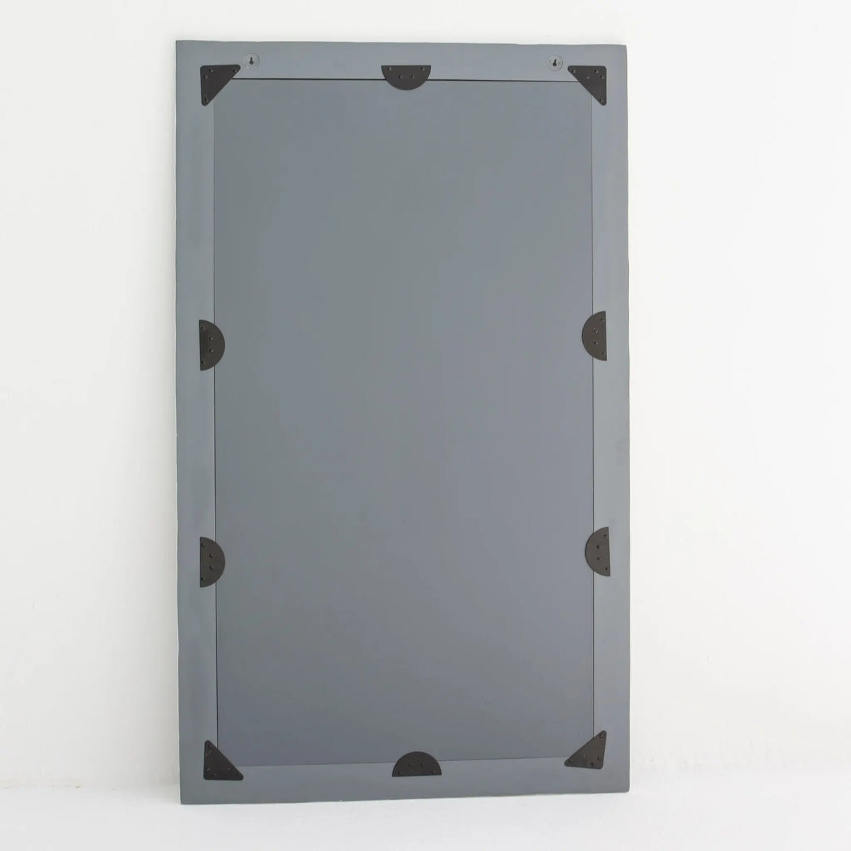 Azure-Grey Mother of Pearl Frame Mirror - Art and craft furniture