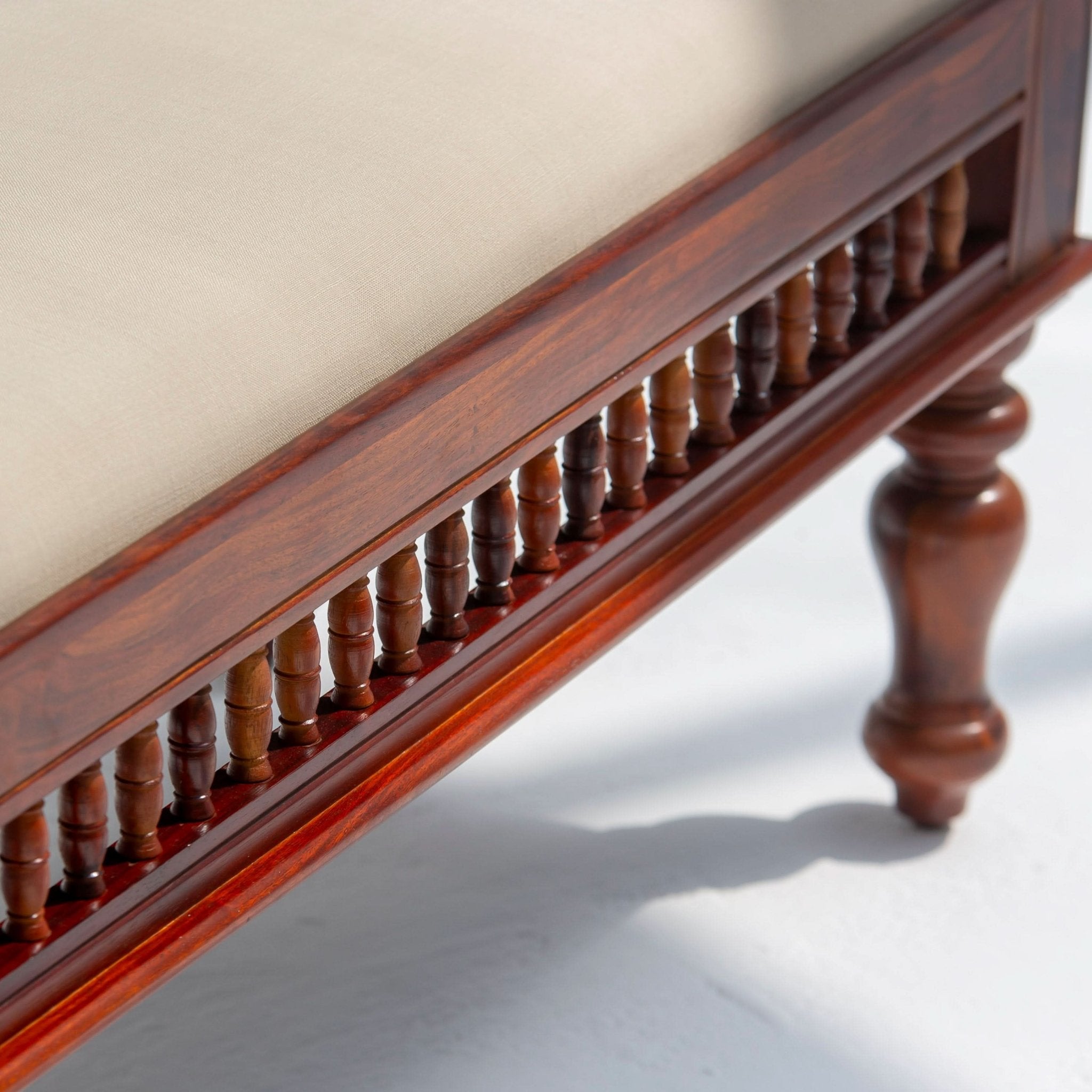 BARCELONA WOODEN BENCH - Art and craft furniture