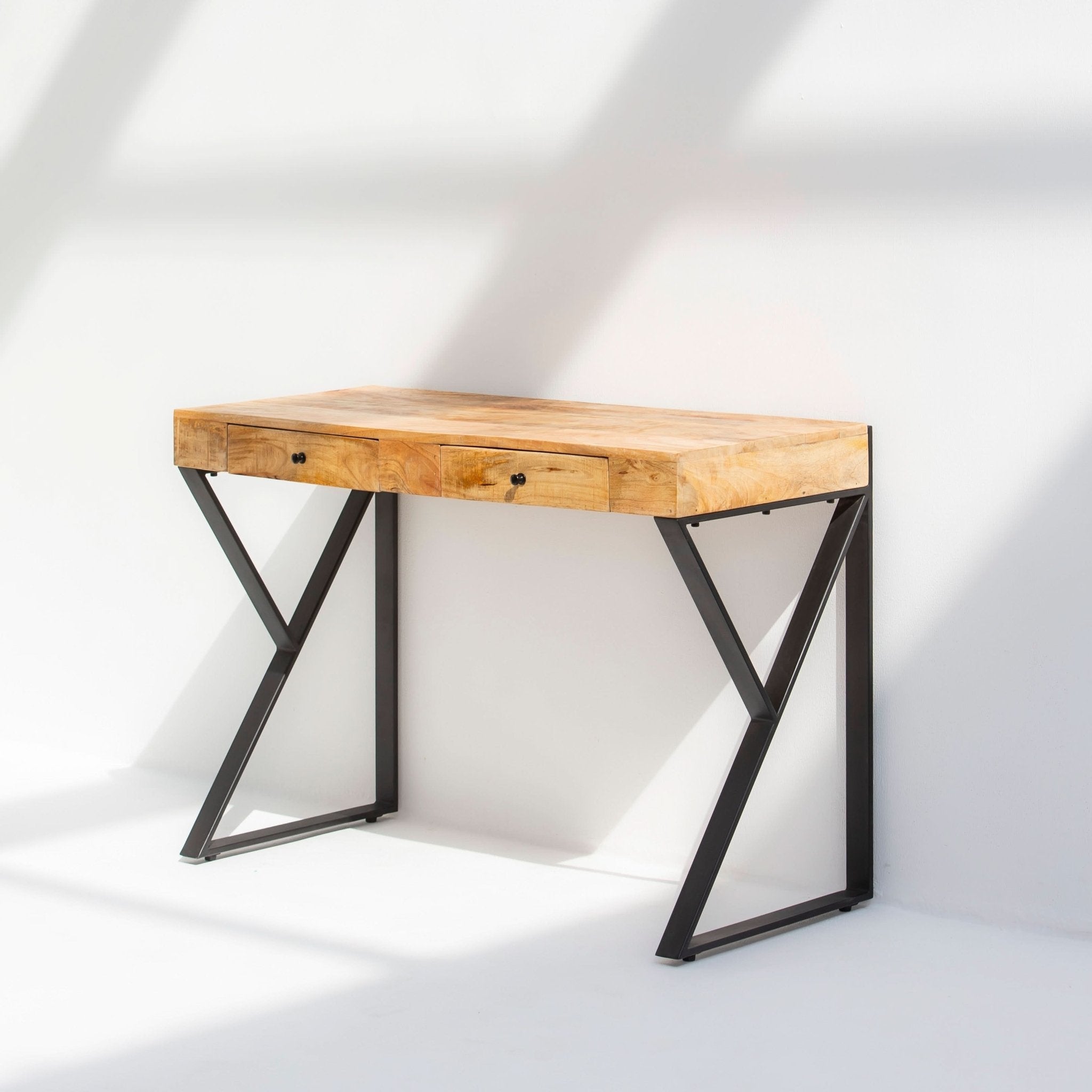 BERLIN LOFT WOODEN DESK - Art and craft furniture