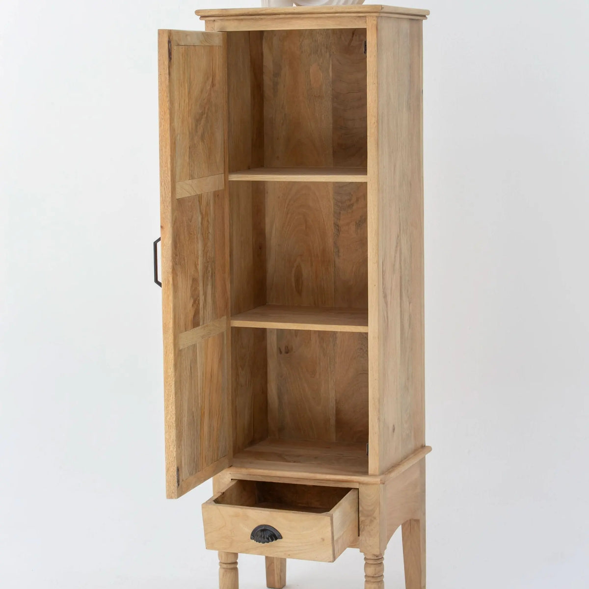 Nexis One Door Wooden Cabinet - Art and craft furniture