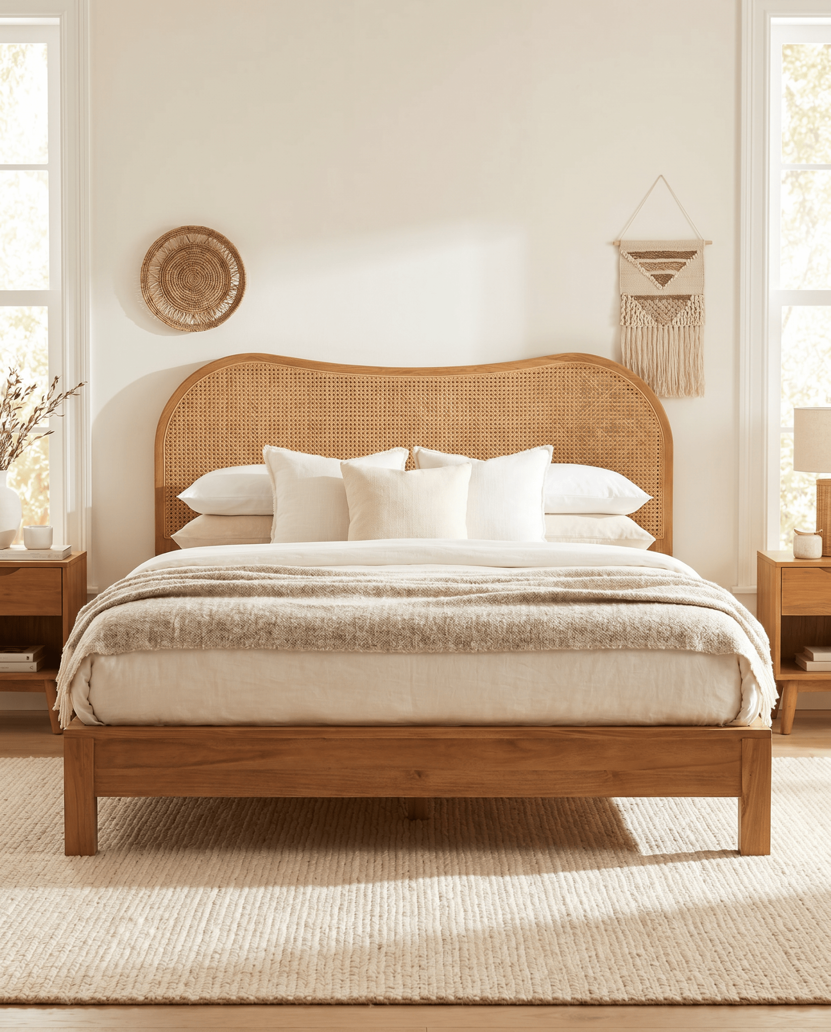 CANOVA RATTAN BED AR26 - Art and craft furniture