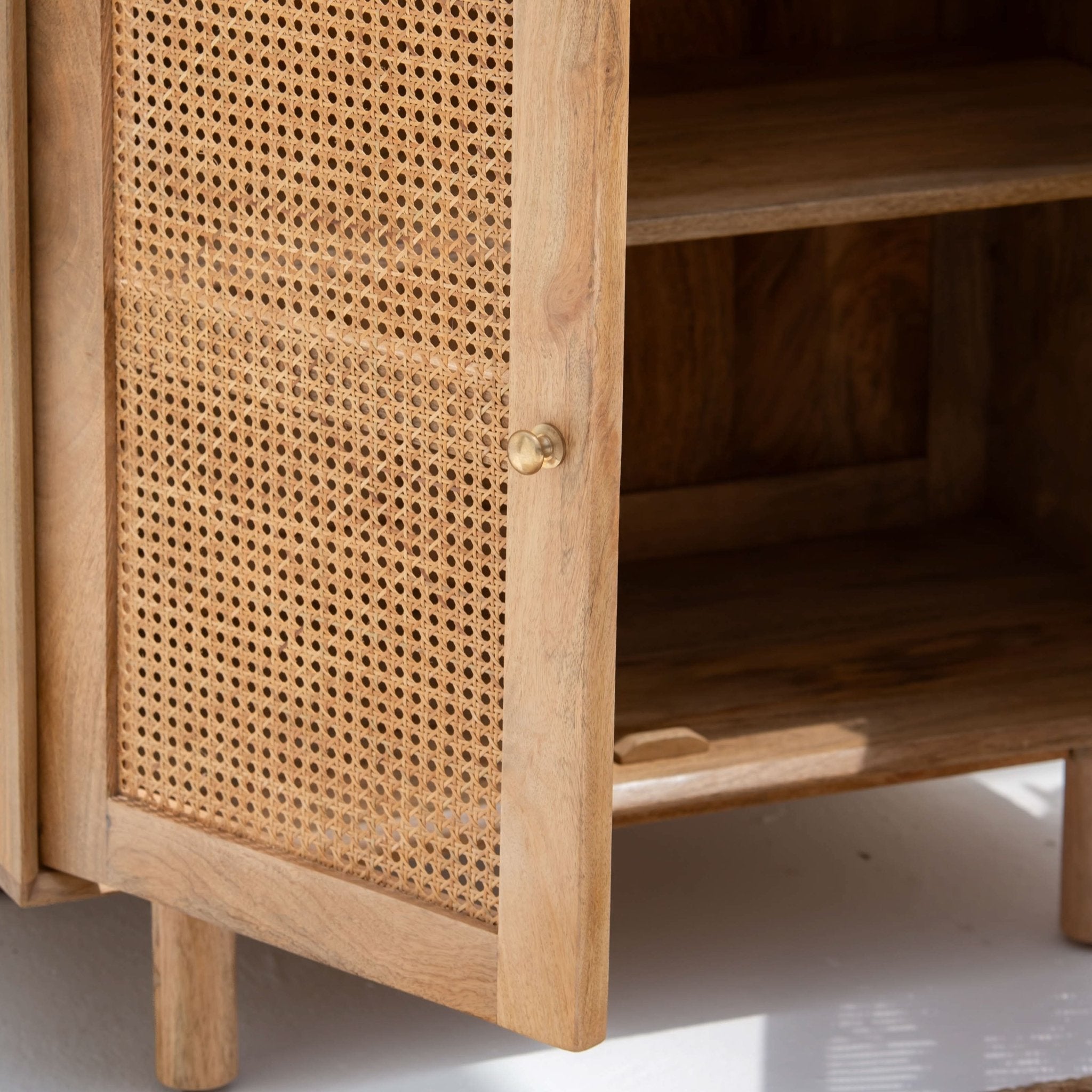 CANOVA RATTAN TWO DOOR SIDEBOARD - Art and craft furniture