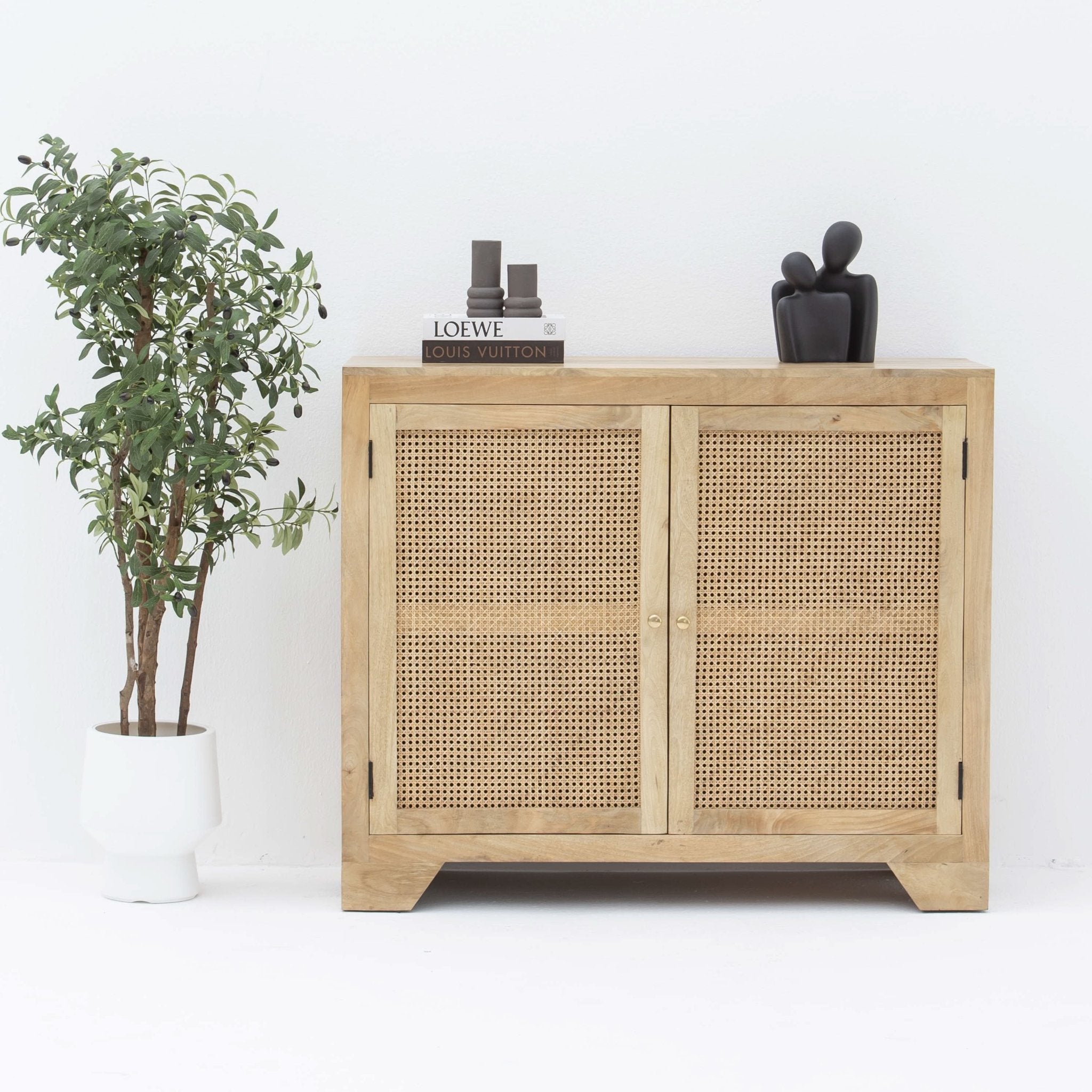 CANOVIA CANE FTD TWO DOOR SIDEBOARD - Art and craft furniture