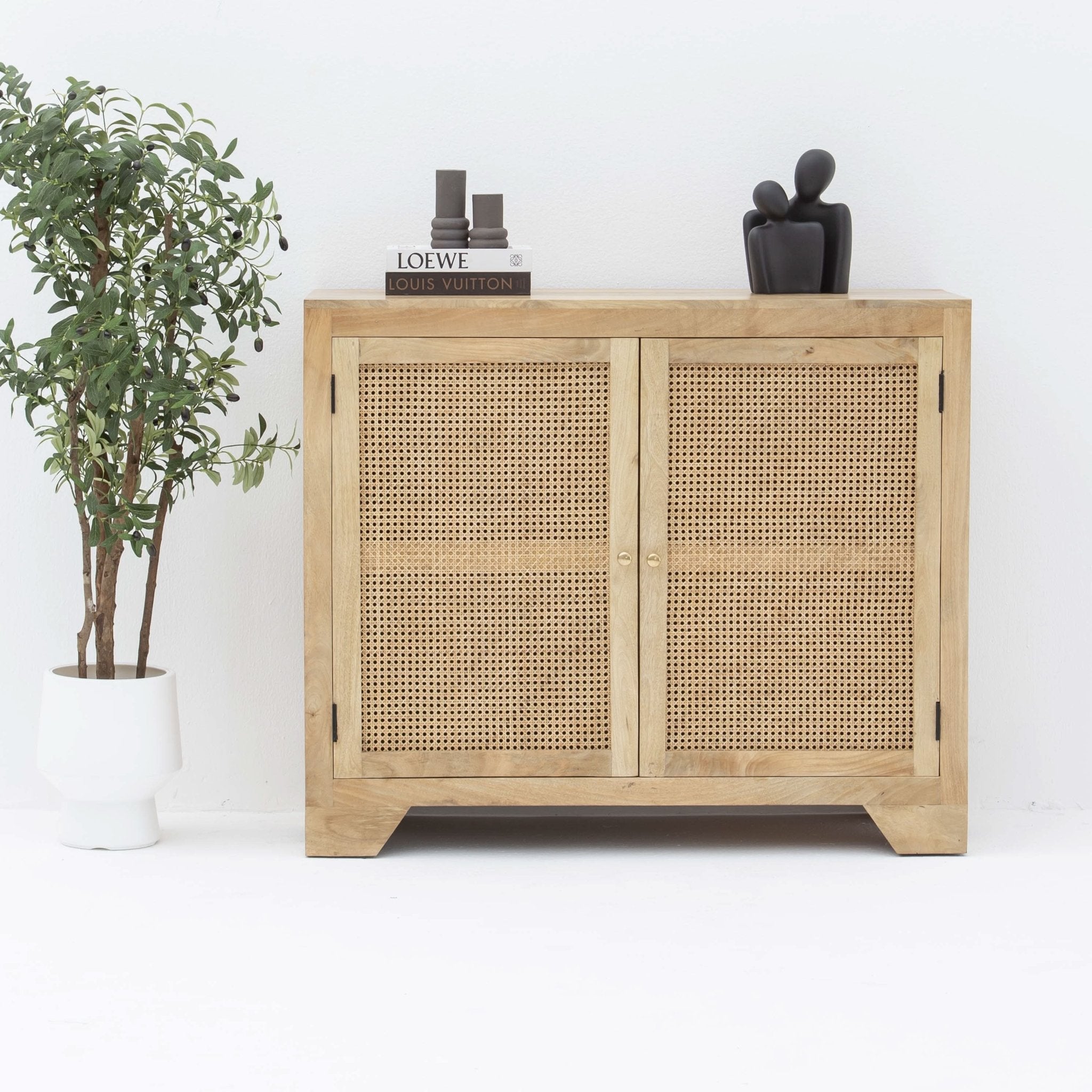 CANOVIA CANE FTD TWO DOOR SIDEBOARD - Art and craft furniture