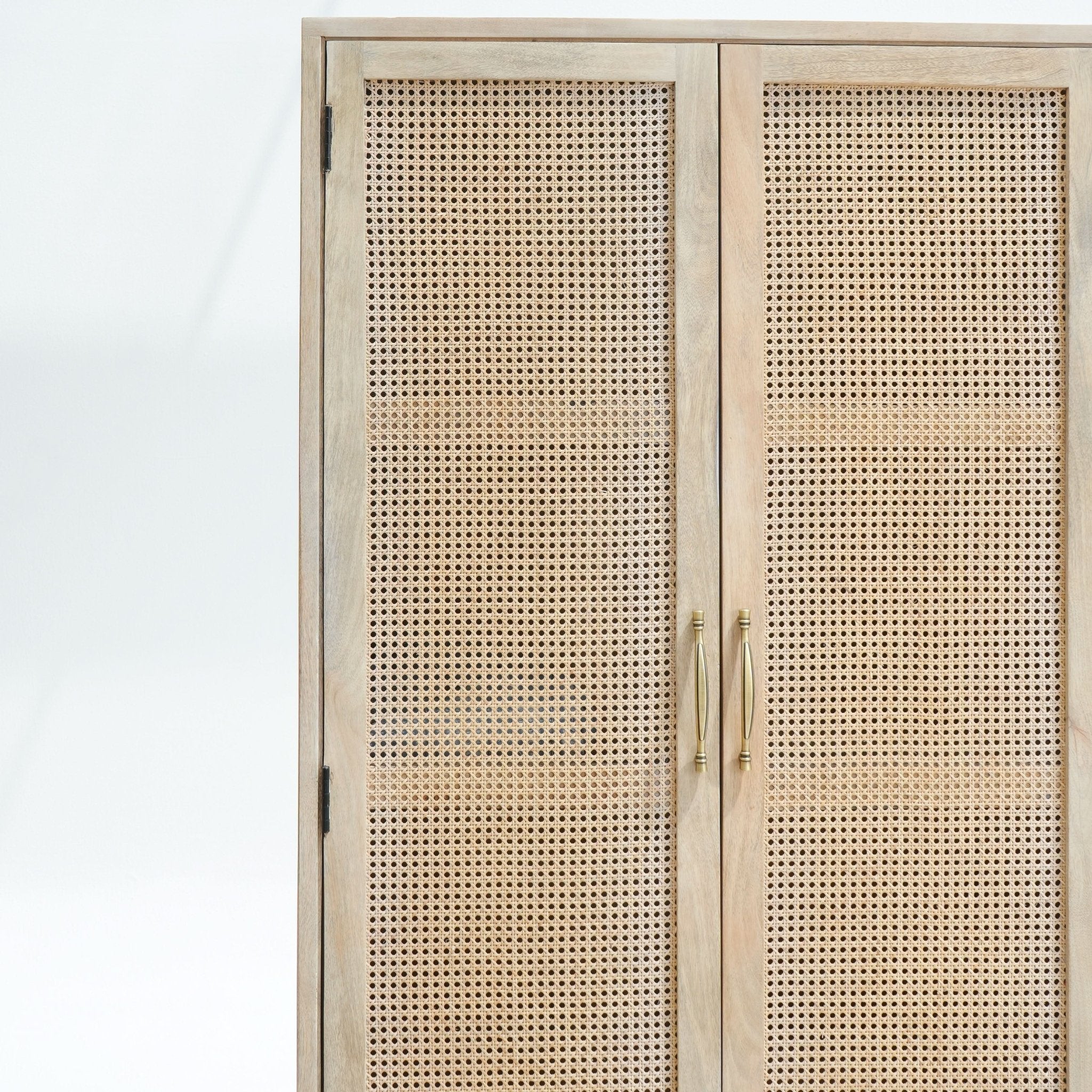 CANOVIA CANE TWO DOOR CABINET - Art and craft furniture