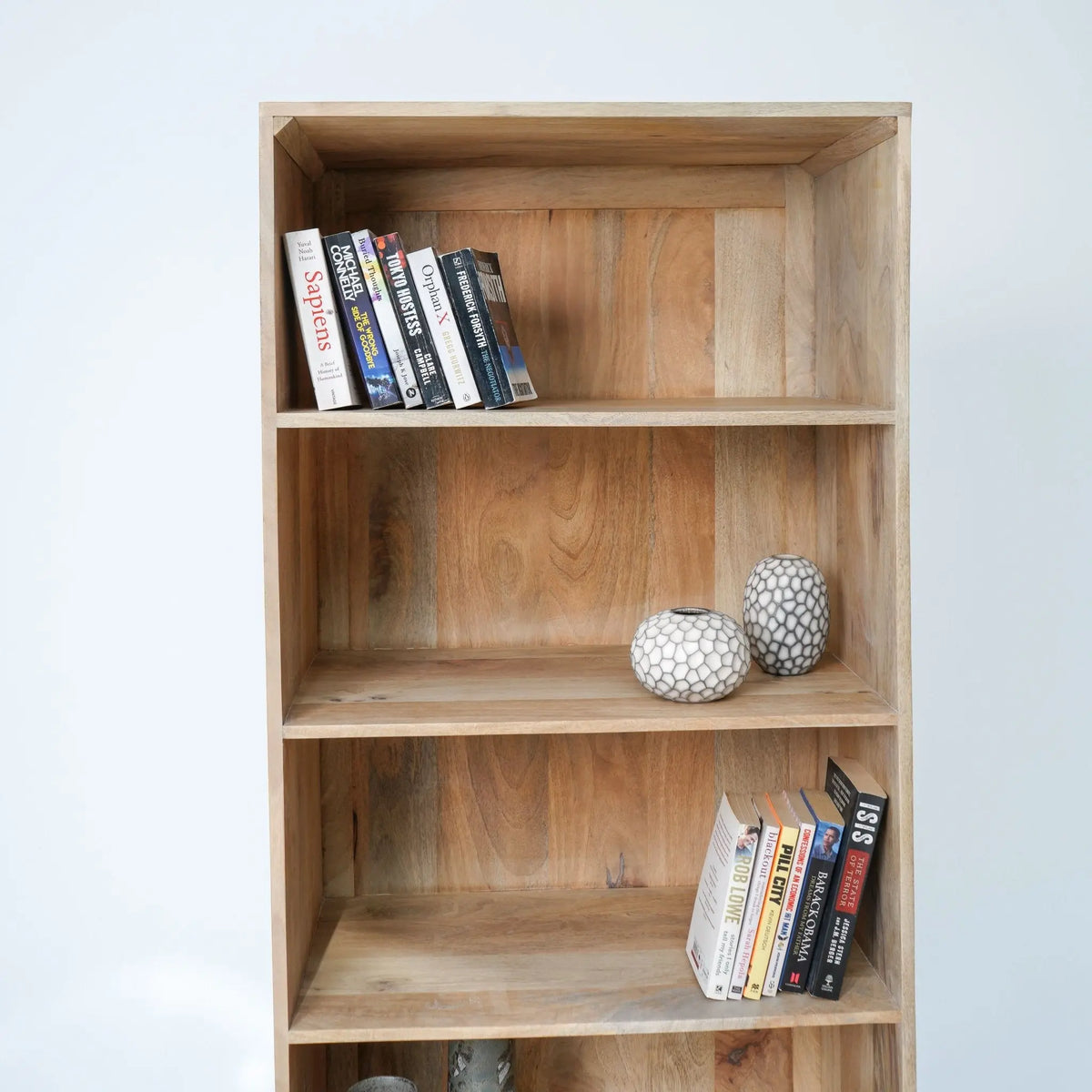 Canovia Rattan Mango Bookshelf - Art and craft furniture