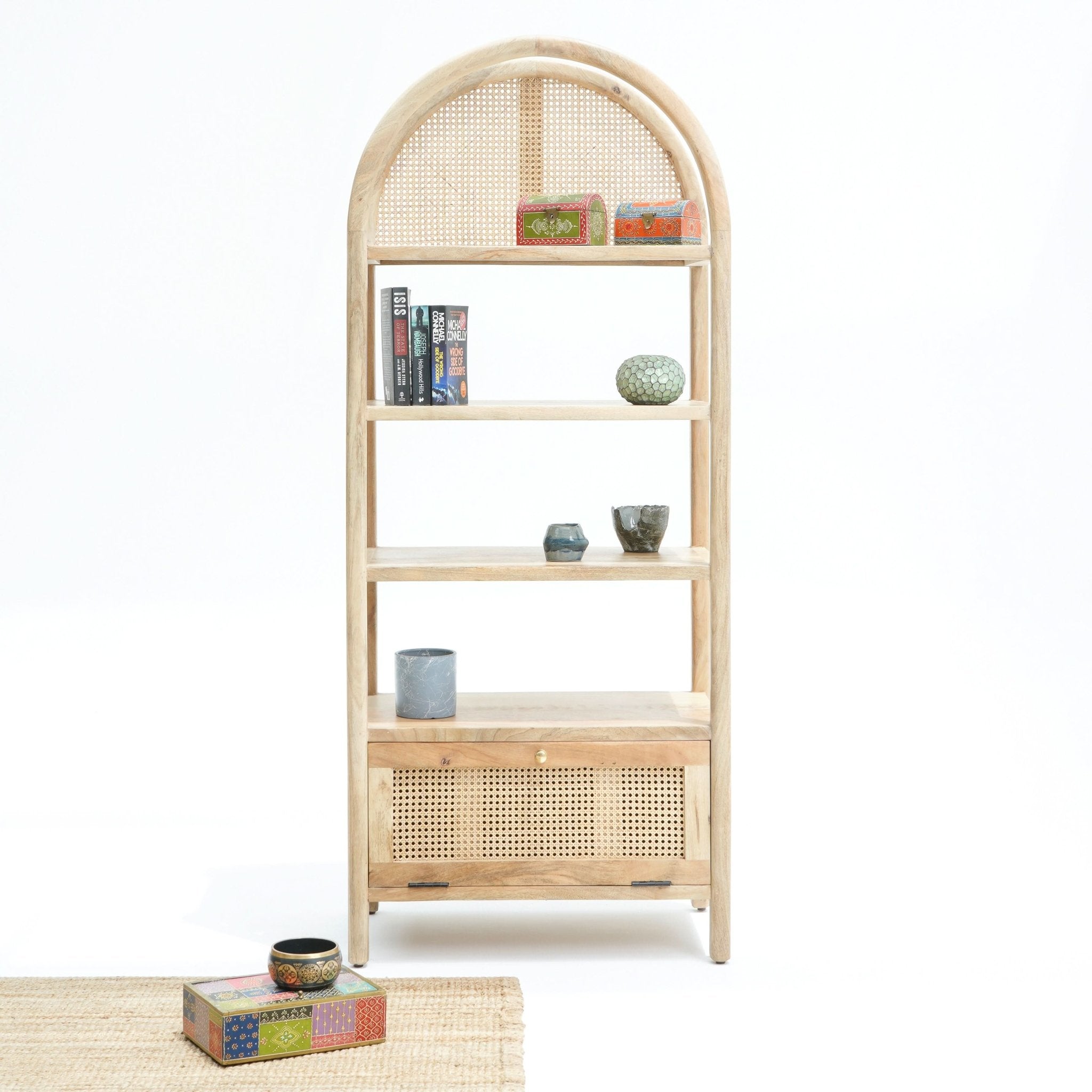 CANOVIA WOODEN BOOKSELF - Art and craft furniture
