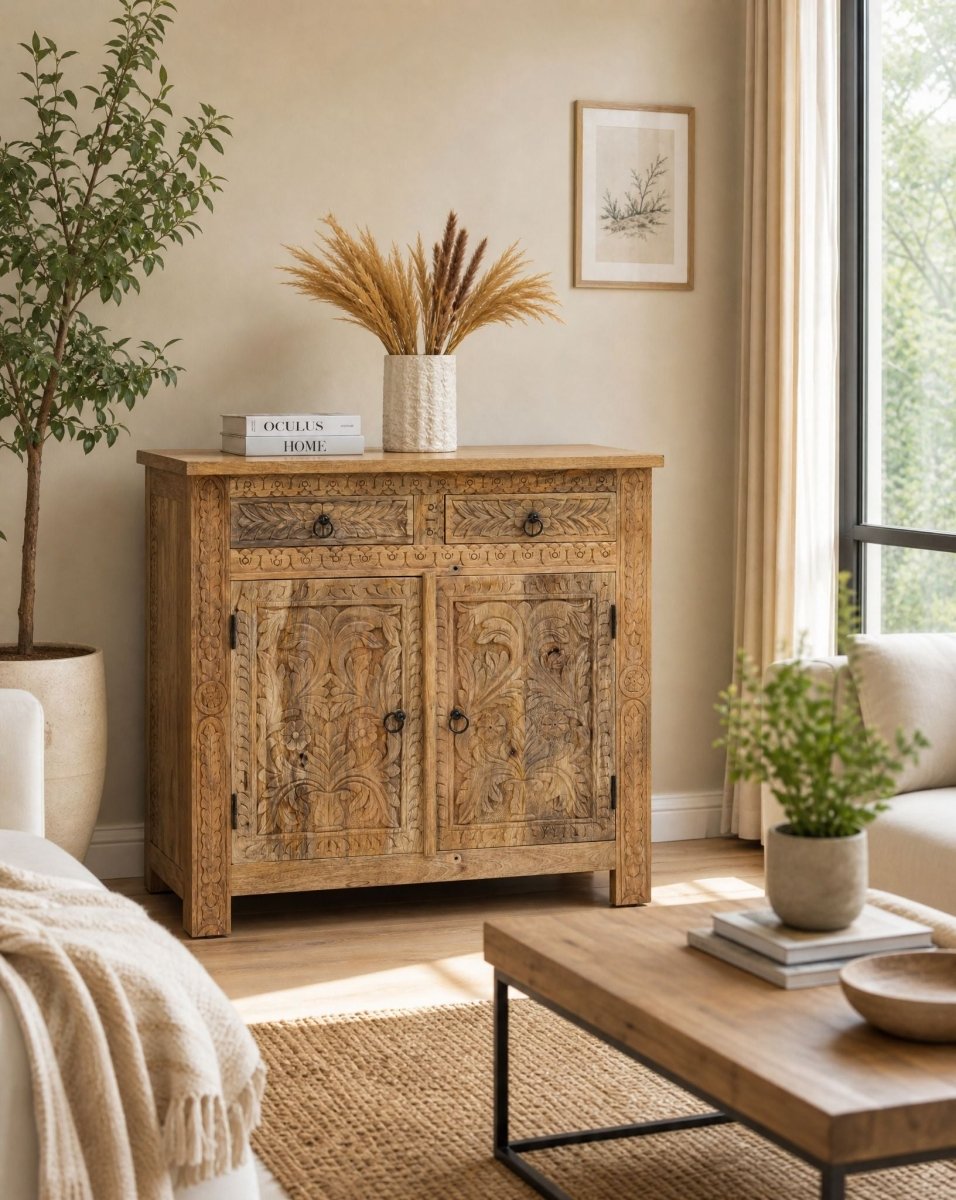Carva Carwing 2 Door & 2 Drawer Sideboard - Art and craft furniture