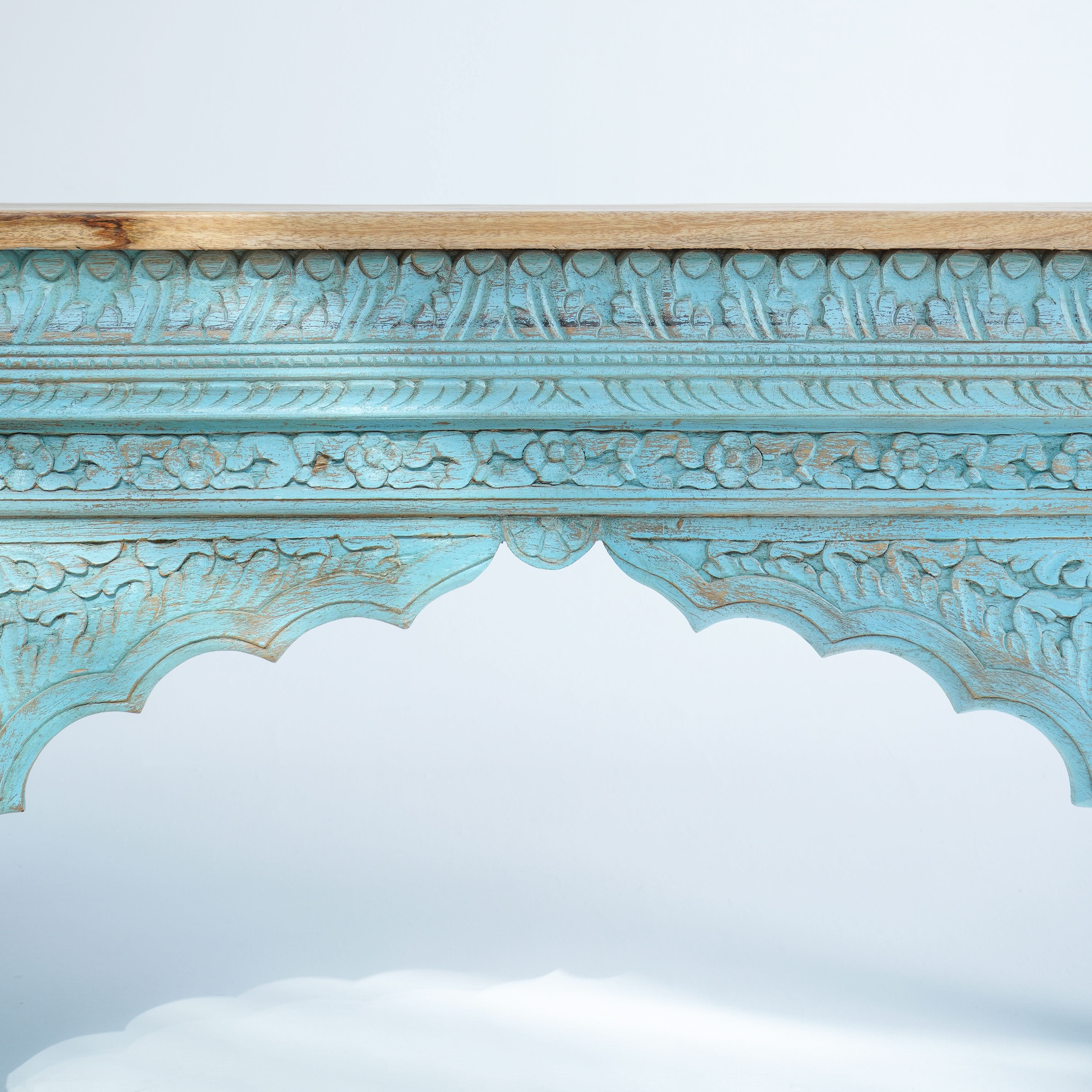 The Heritage Maple Console table - Art and craft furniture