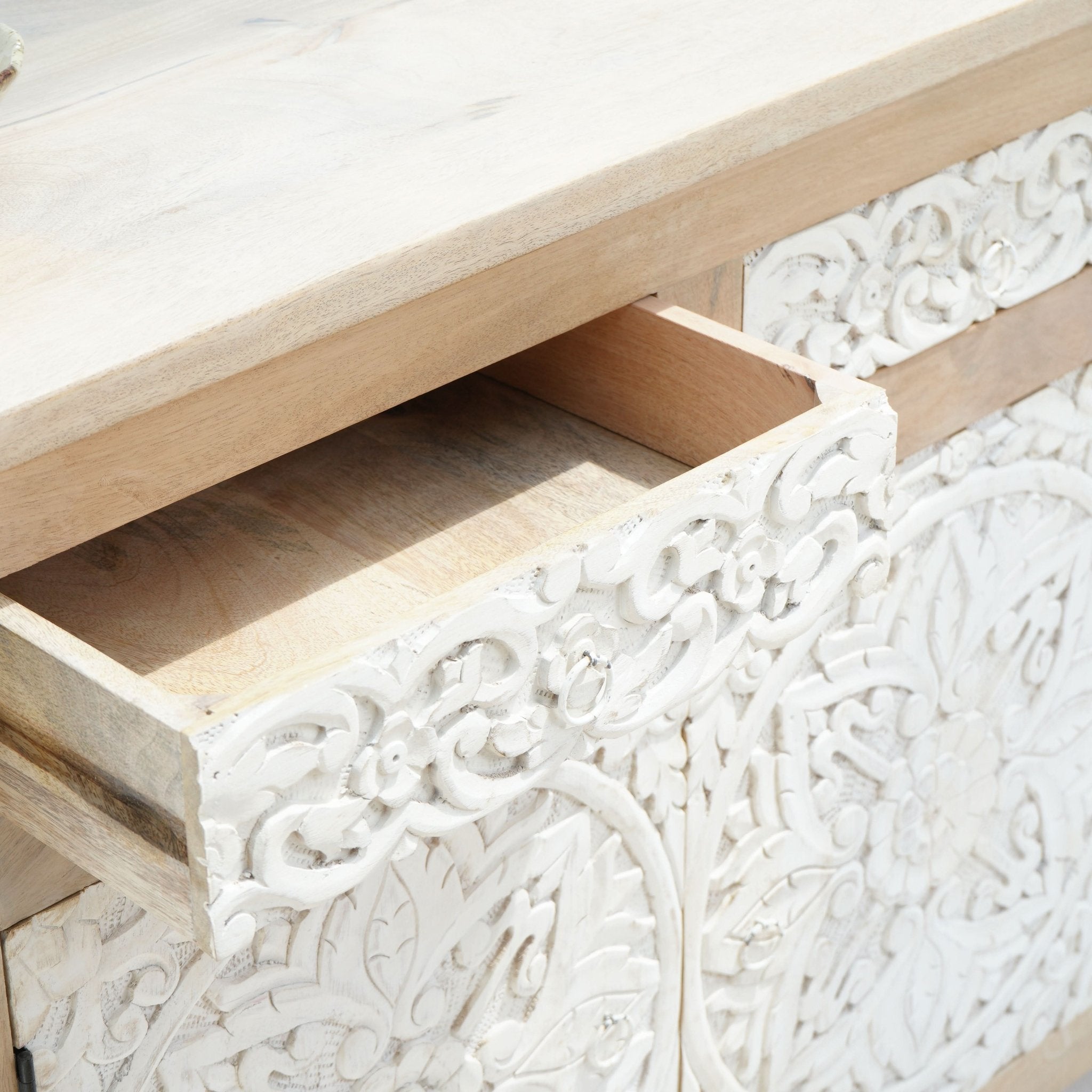 DABORA THREE DOOR THREE DRAWER SIDEBOARD - Art and craft furniture