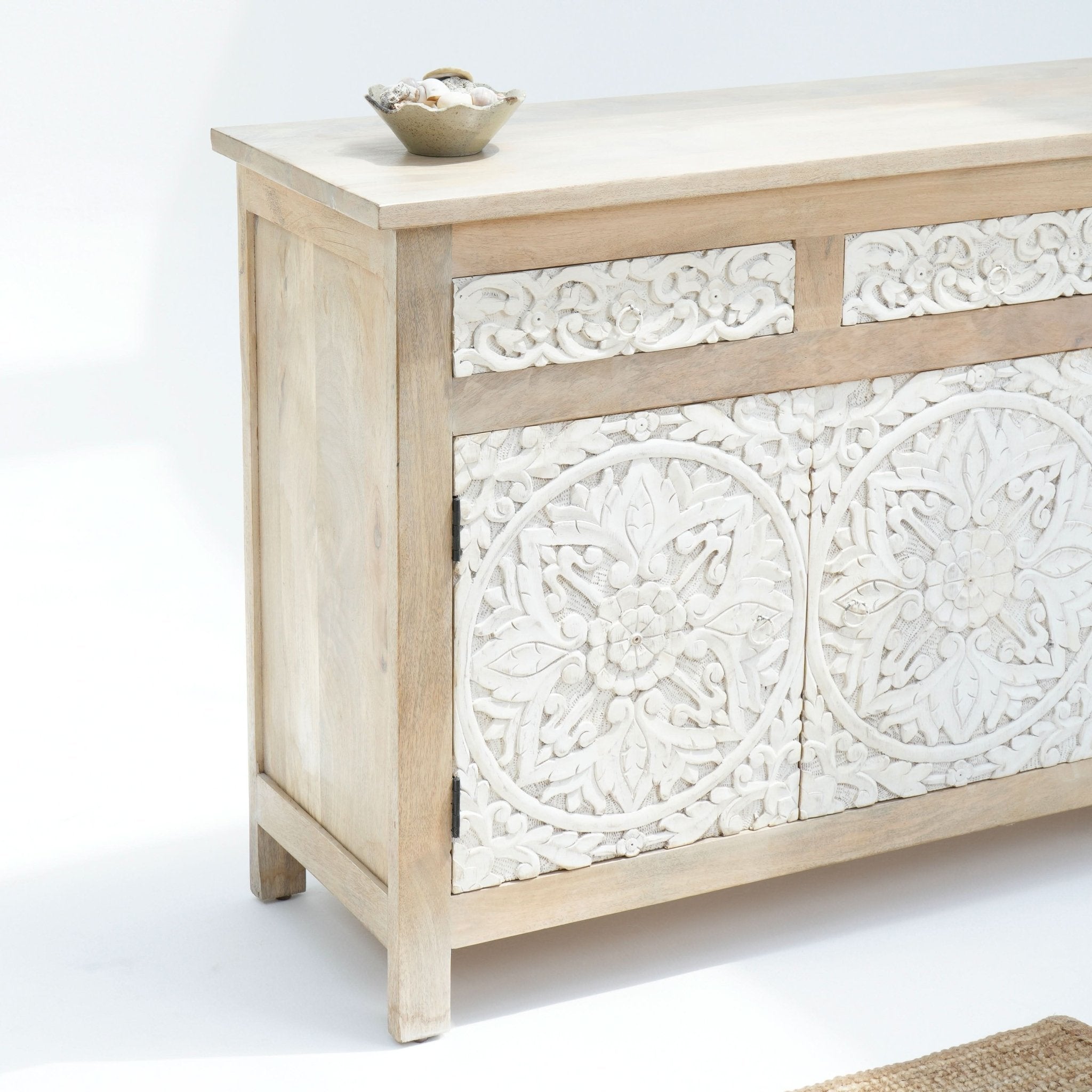 DABORA THREE DOOR THREE DRAWER SIDEBOARD - Art and craft furniture