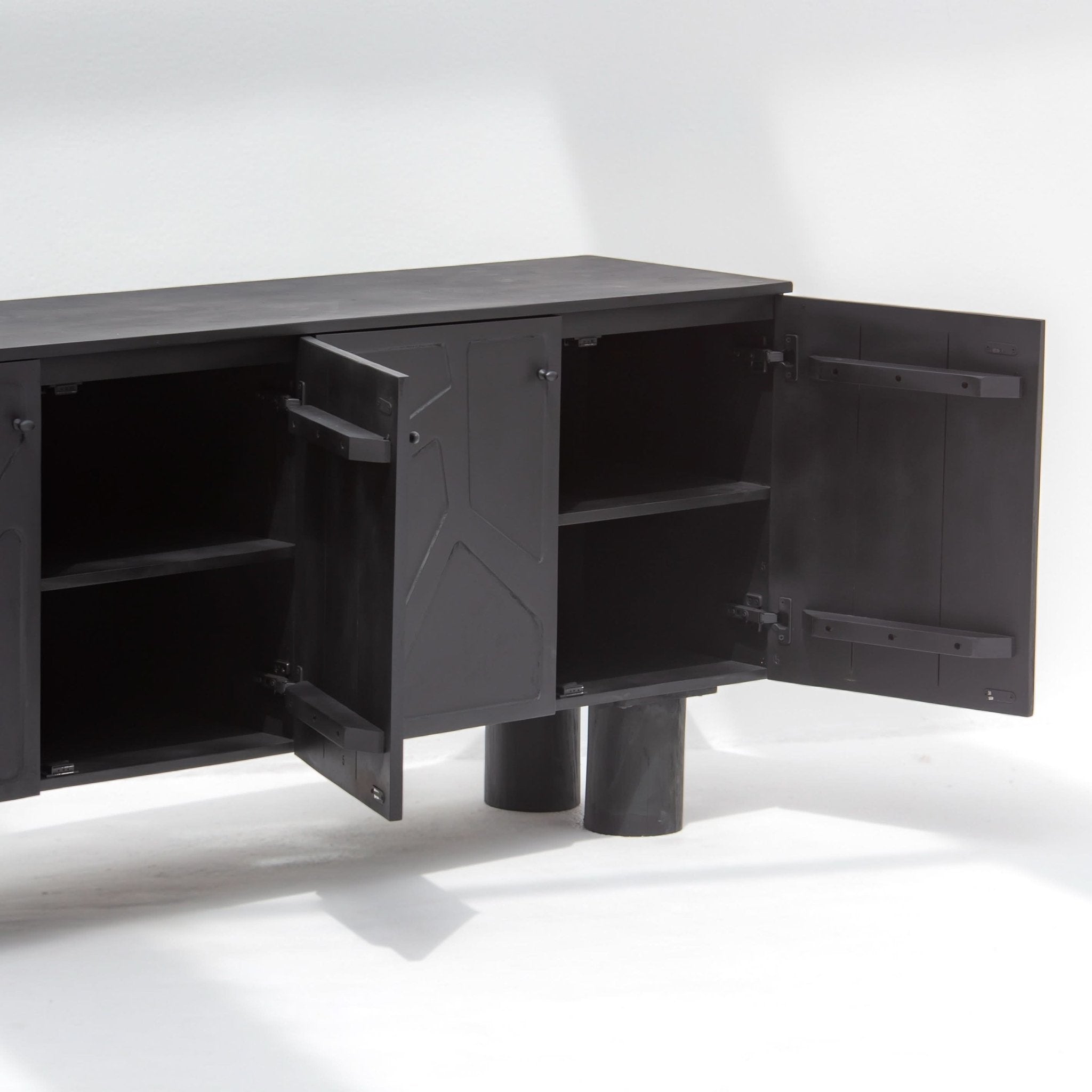 DANISH FOUR DOOR SIDEBOARD - Art and craft furniture