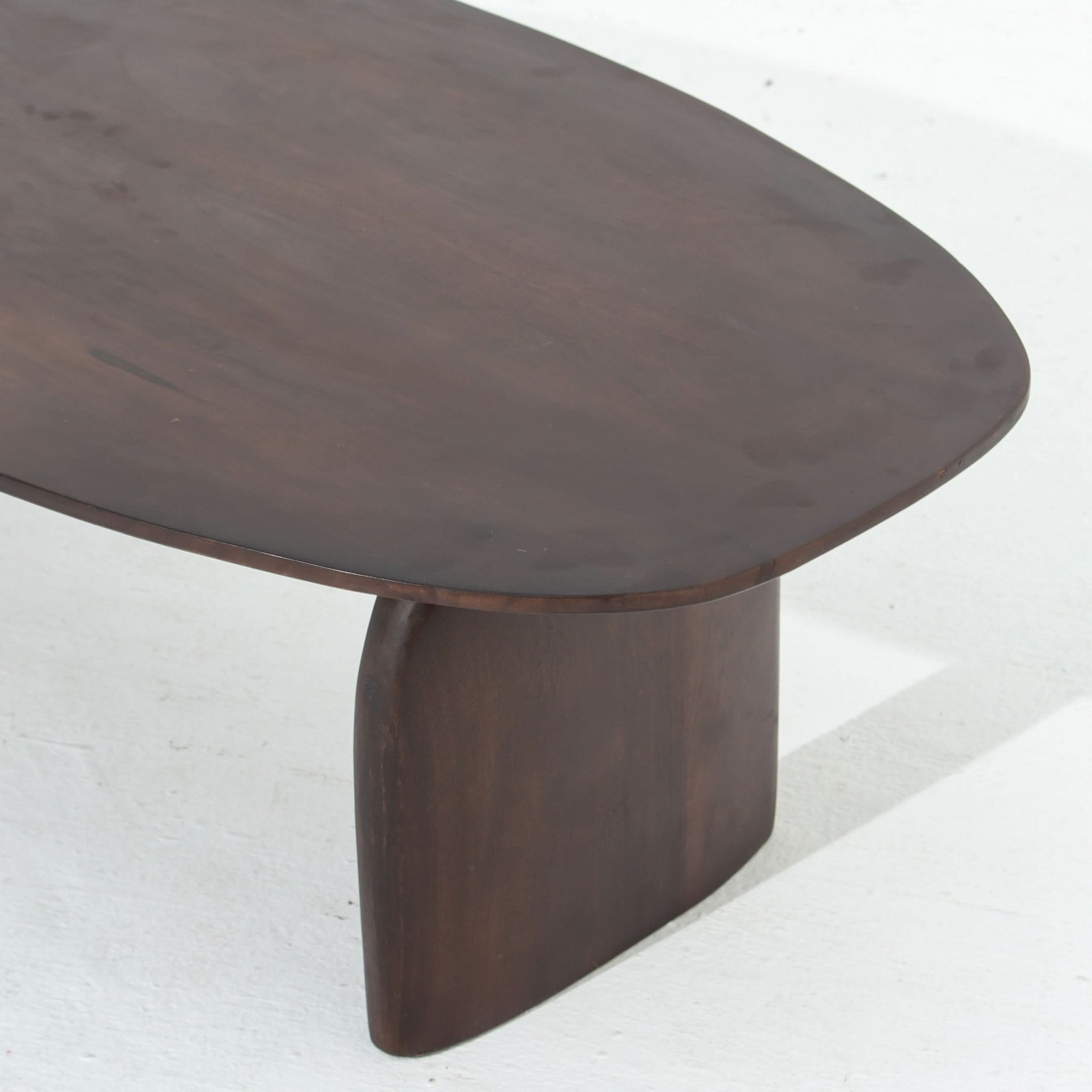 DANISH OVAL SHAPE COFFEE TABLE - Art and craft furniture