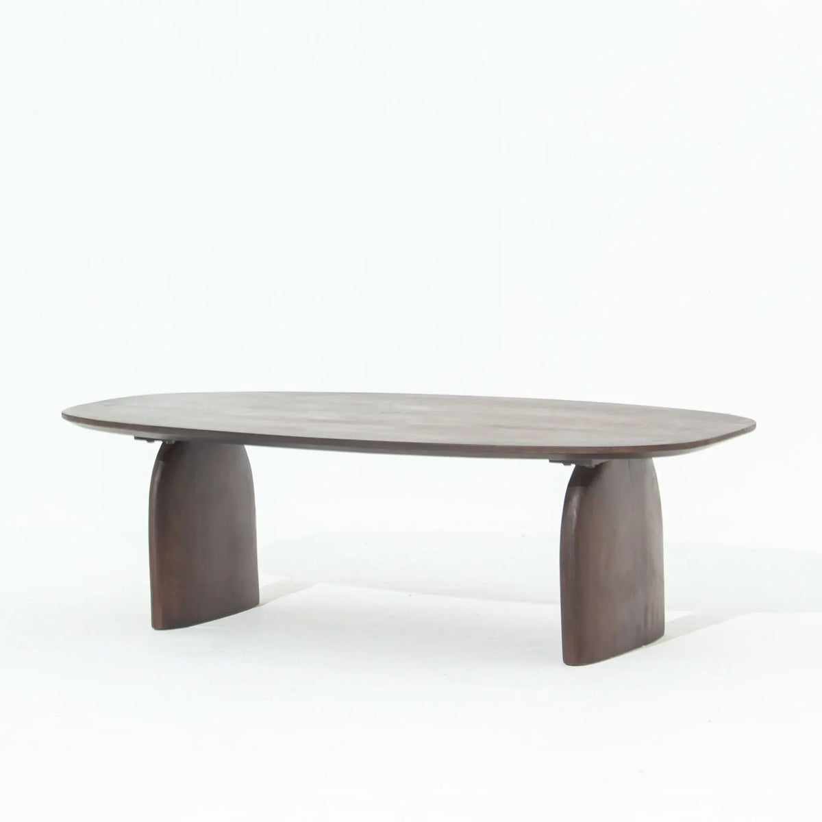 DANISH OVAL SHAPE COFFEE TABLE - Art and craft furniture