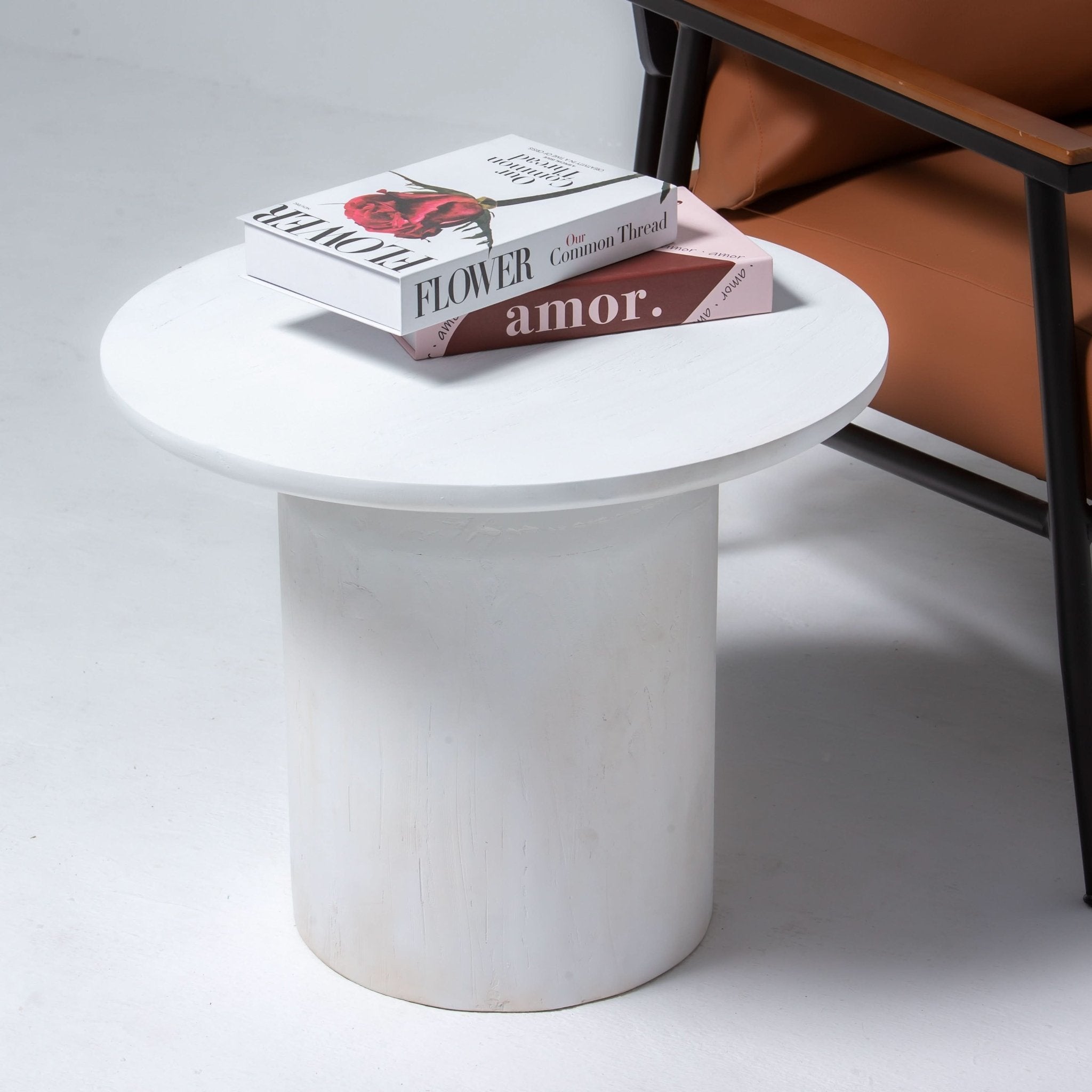 DANISH WOODEN SIDE TABLE - Art and craft furniture