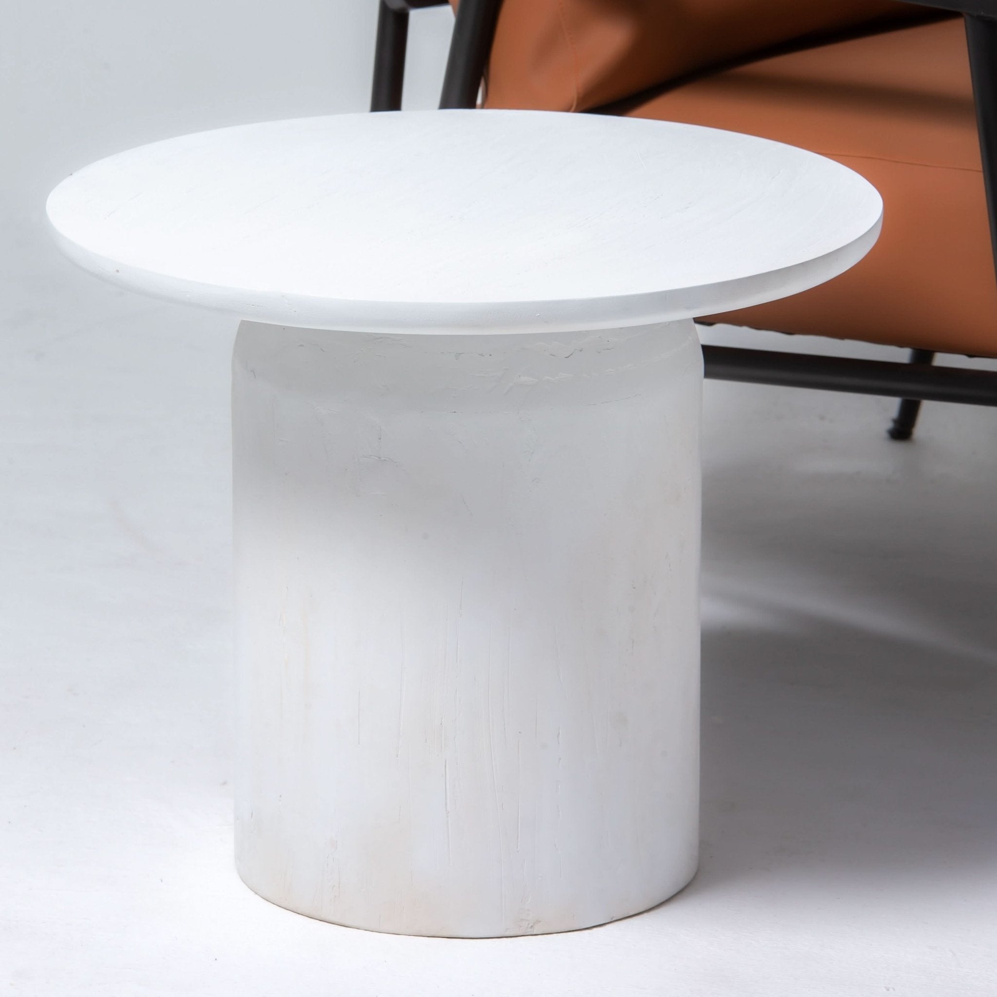 DANISH WOODEN SIDE TABLE - Art and craft furniture