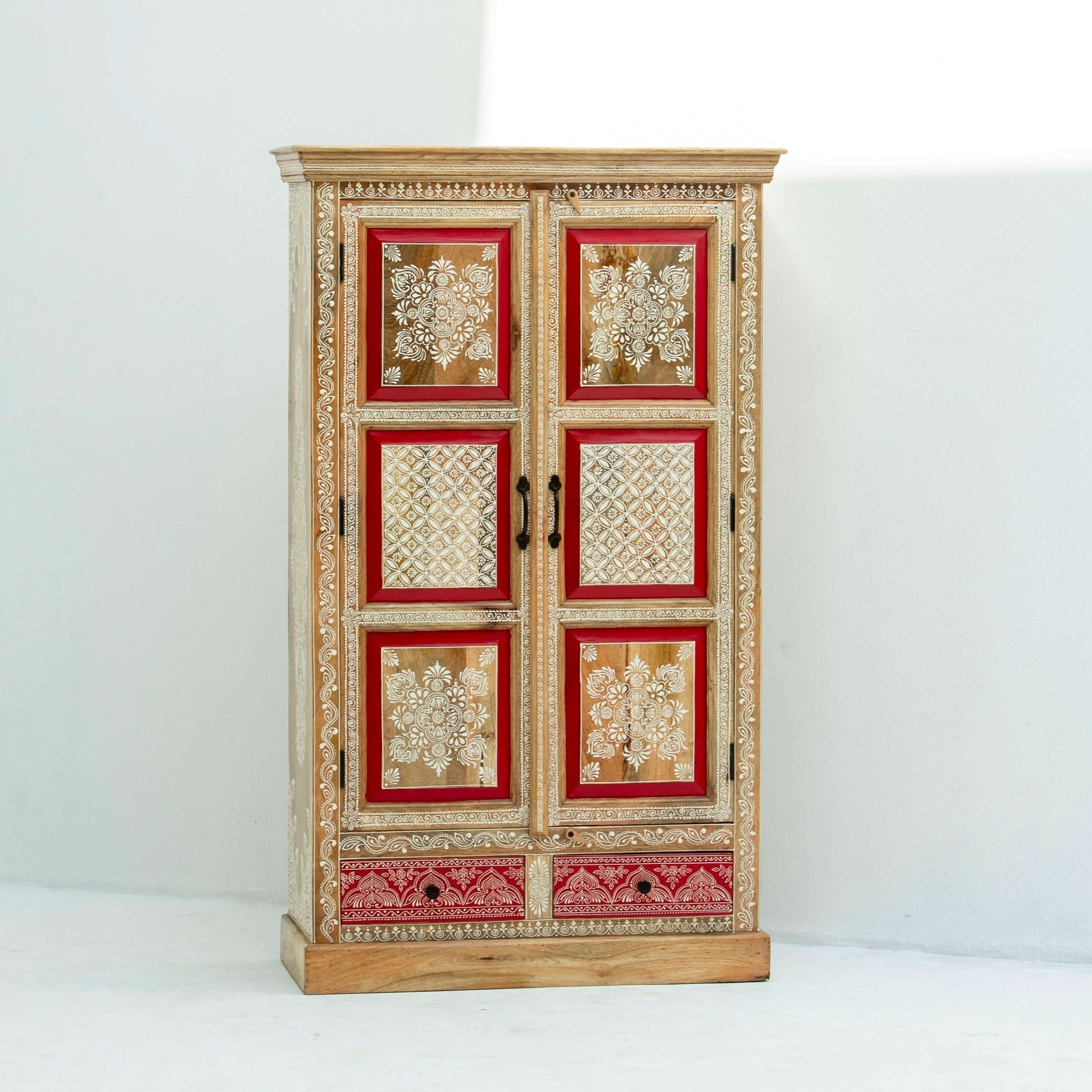 ELMORA PAINTING WOODEN CABINET - Art and craft furniture