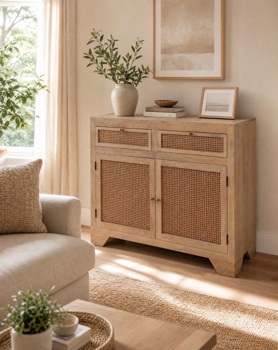 Elvoro 2 Drawer & Door Sideboard - Art and craft furniture