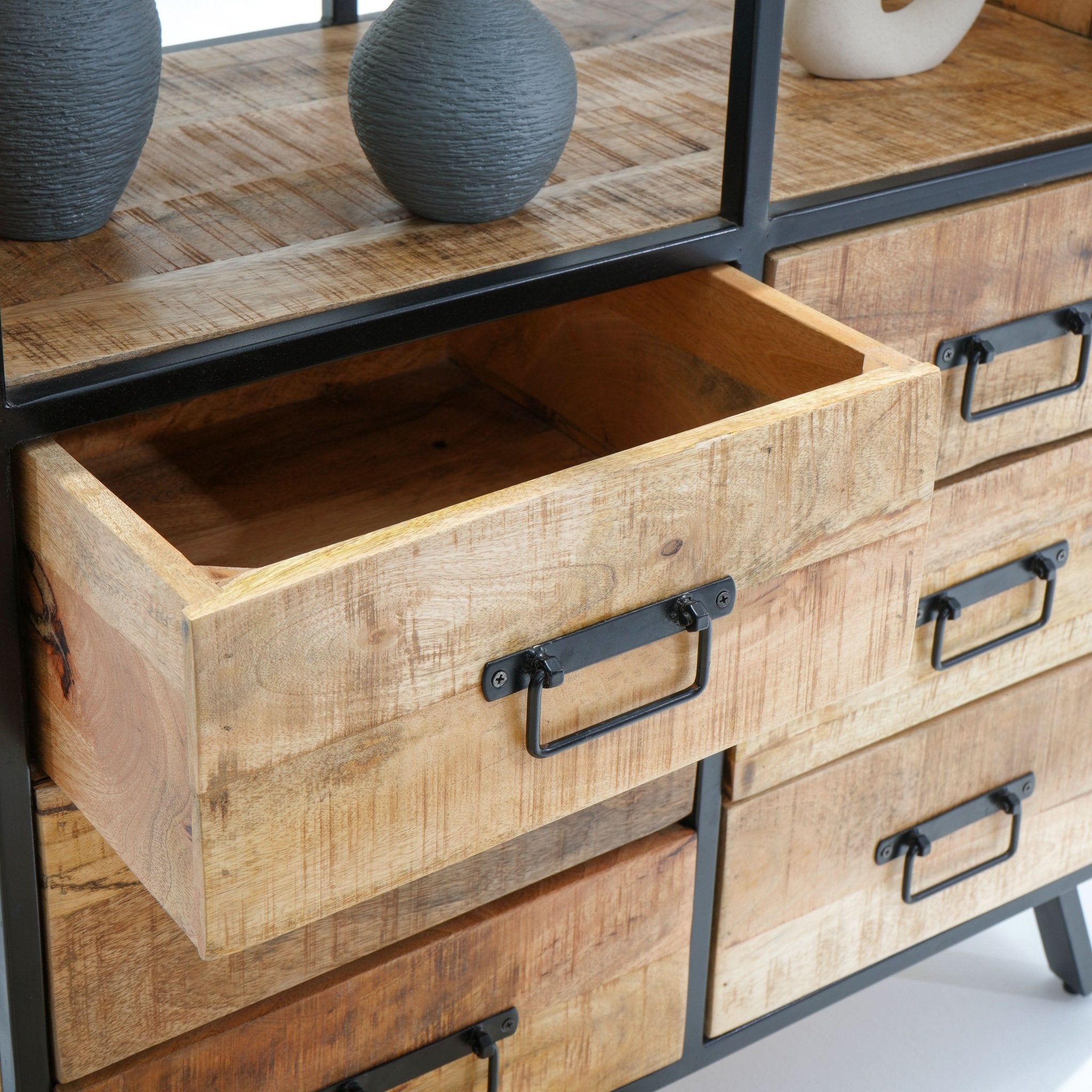GENEVA SIX-DRAWER BOOKSHELF - Art and craft furniture