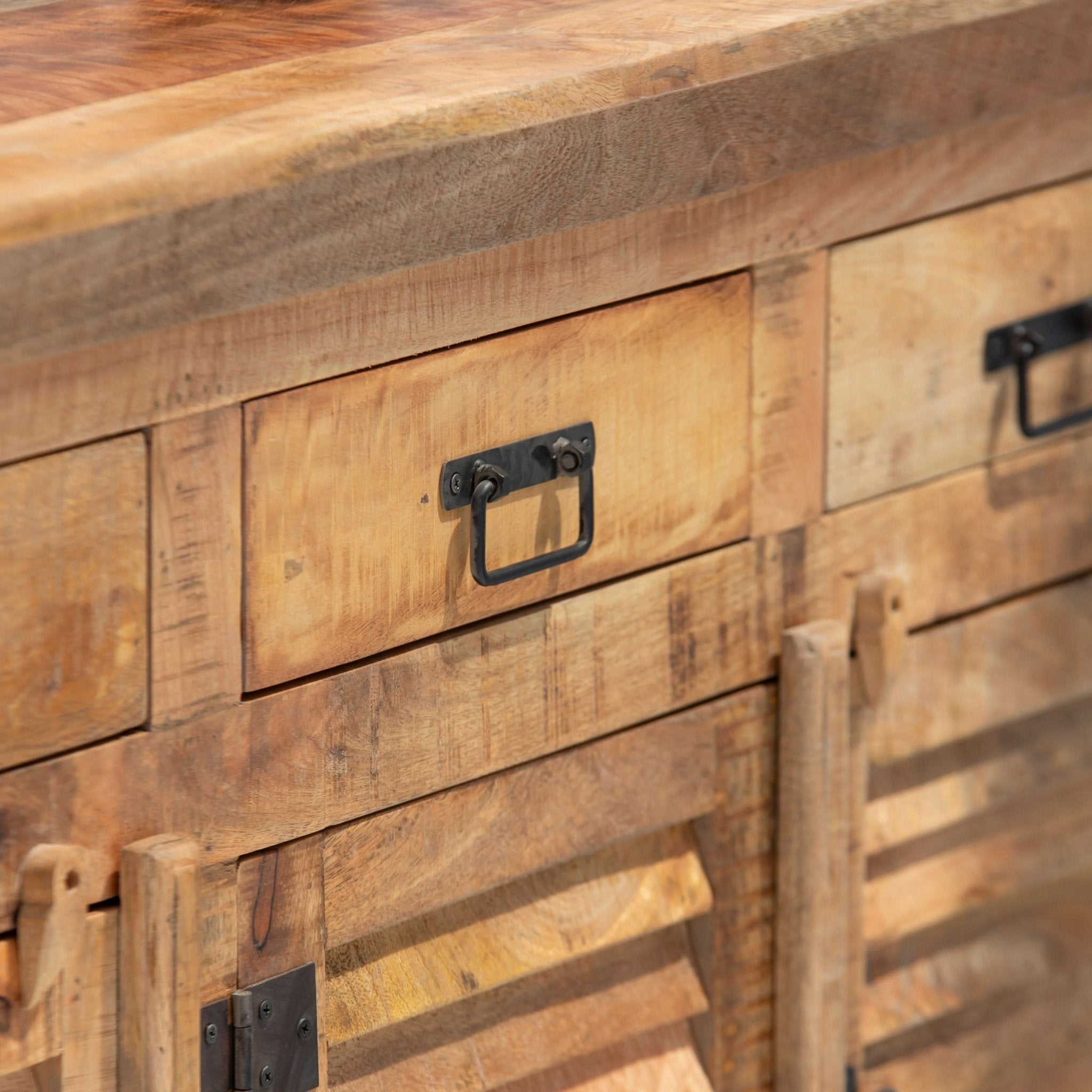 GLENMORE THREE DOOR AND DRAWER SIDEBOARD - Art and craft furniture