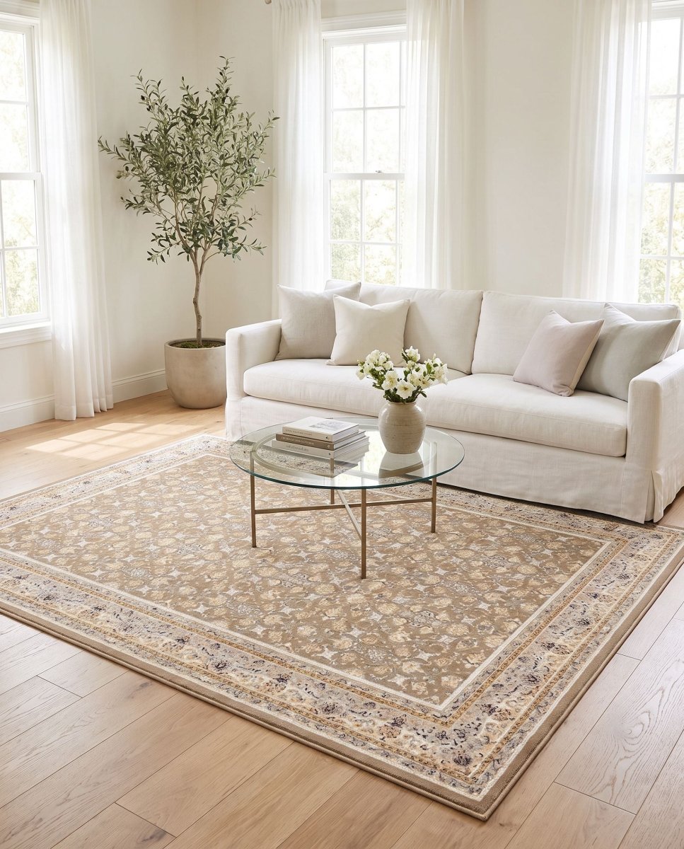 Golshan Walnet Color Carpet - Art and craft furniture