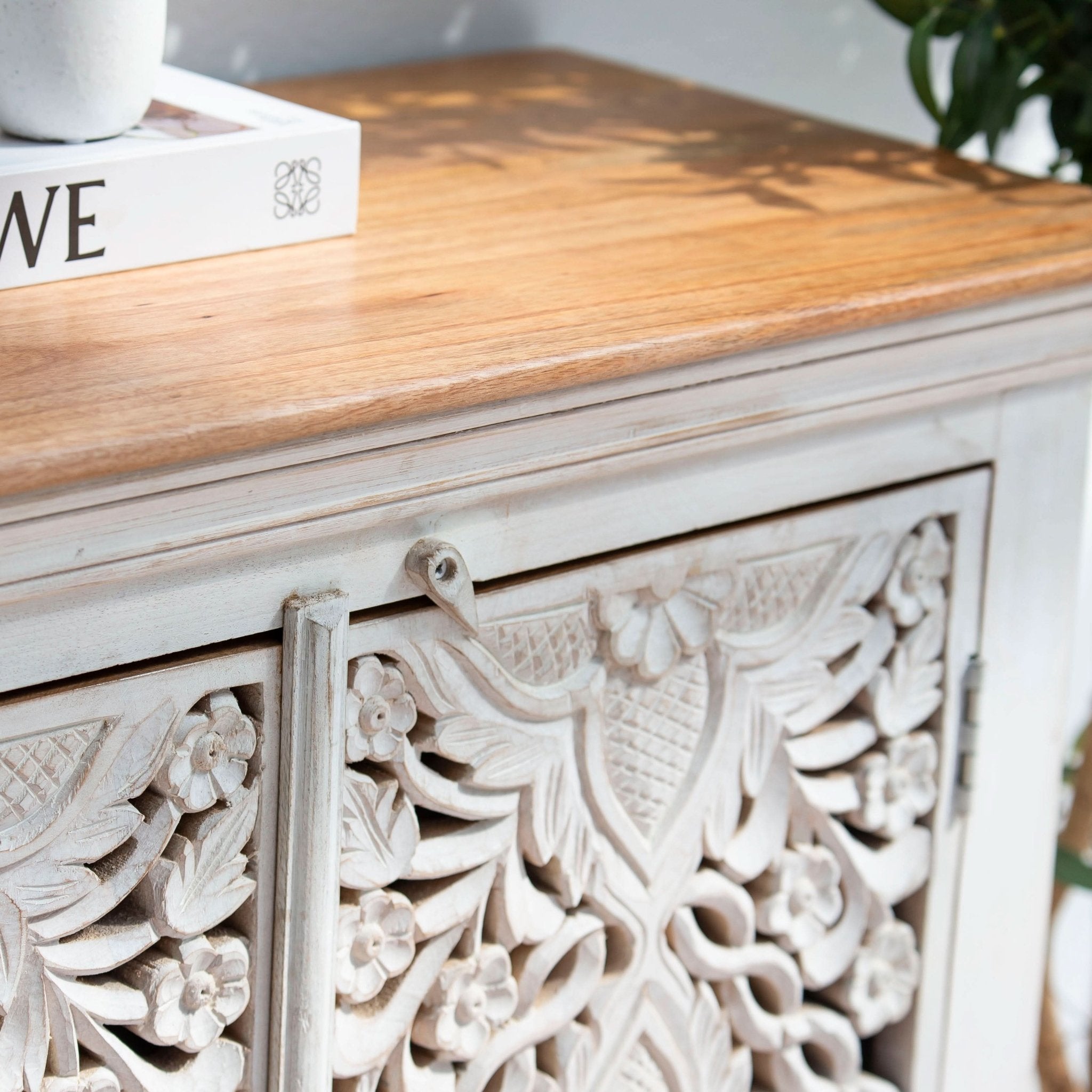 HARMONY TWO DOOR WOODEN SIDEBOARD - Art and craft furniture