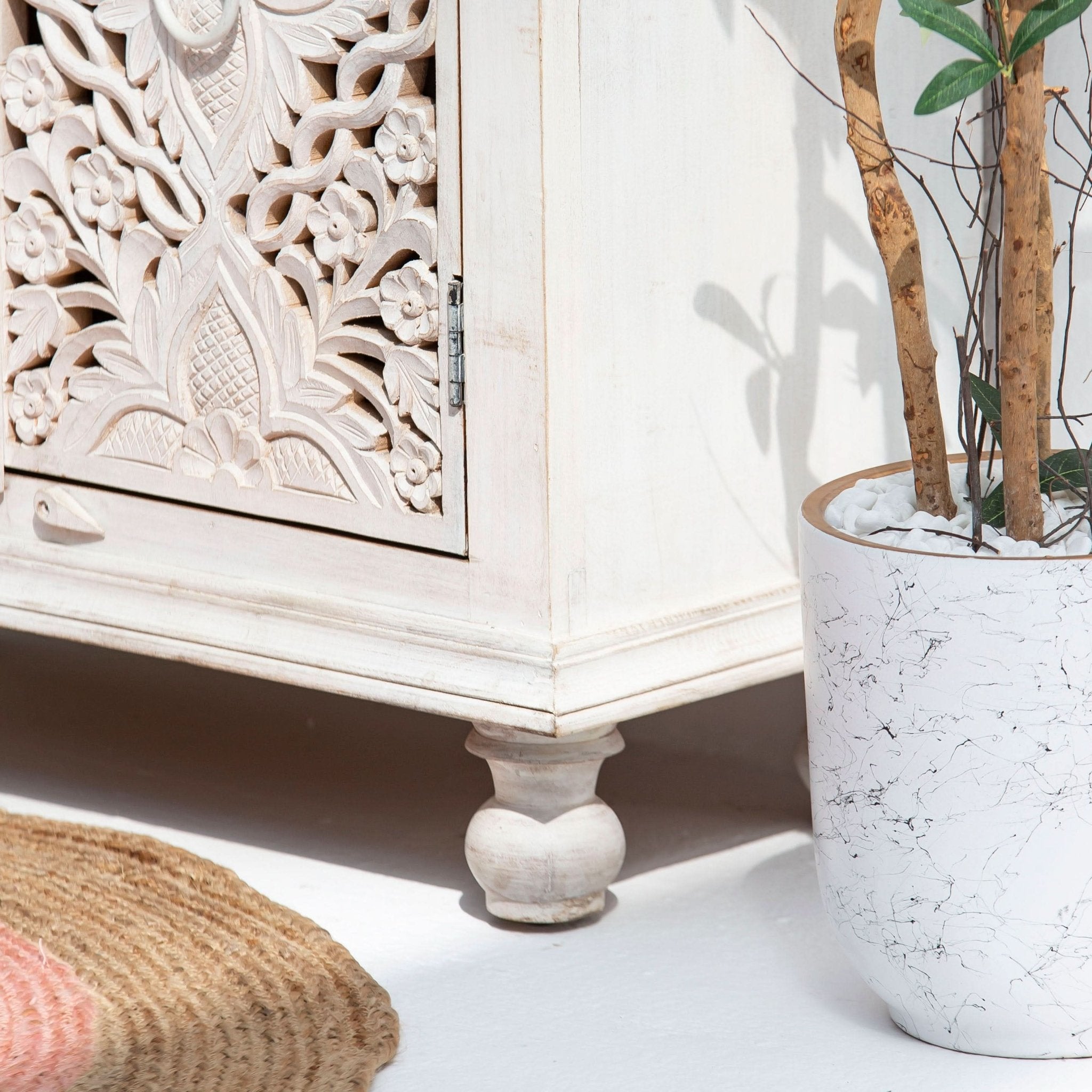 HARMONY TWO DOOR WOODEN SIDEBOARD - Art and craft furniture
