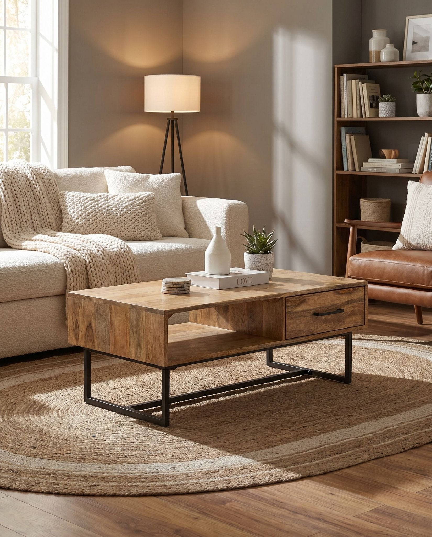 Ironix Coffee Table - Art and craft furniture