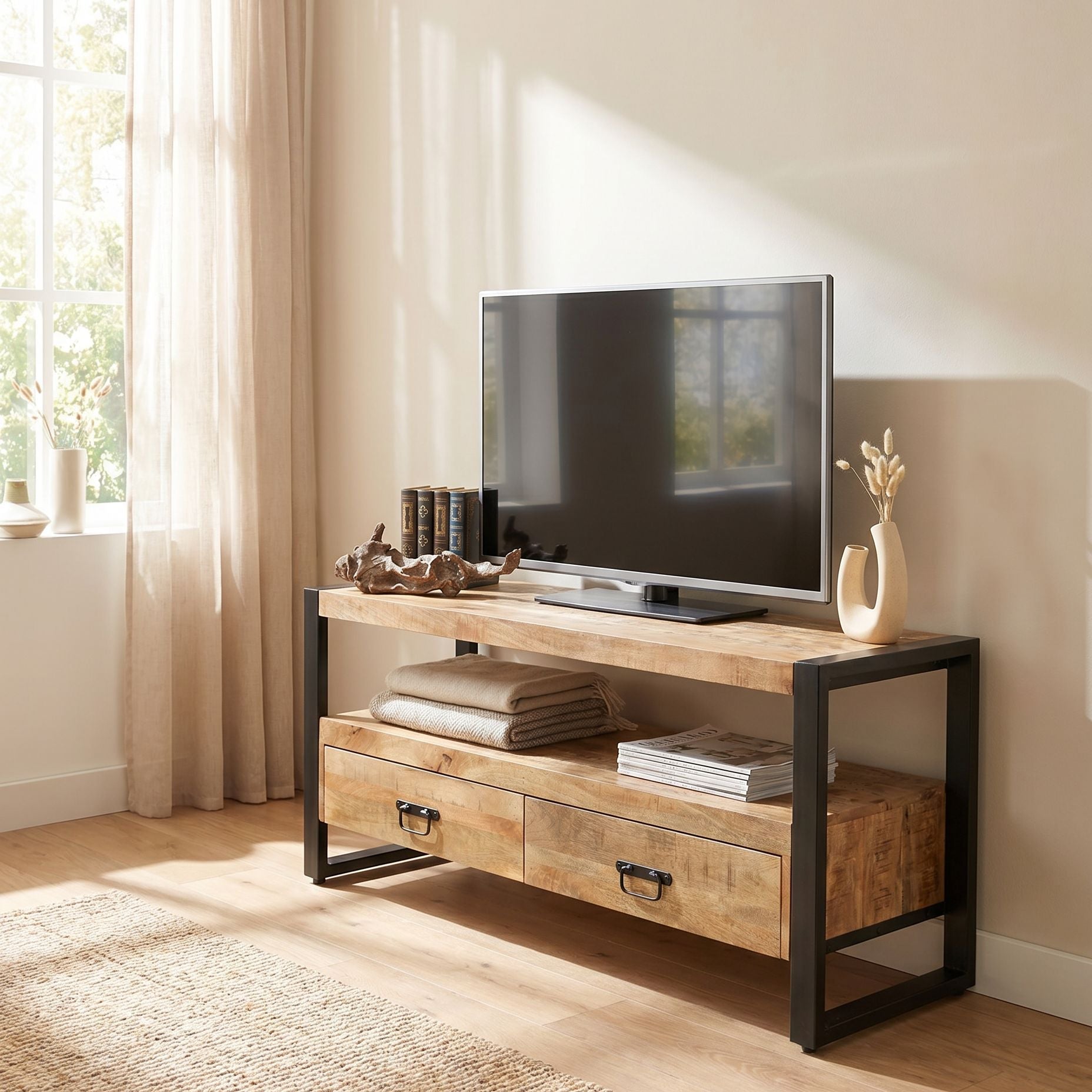 Ironix TV Unit - Art and craft furniture