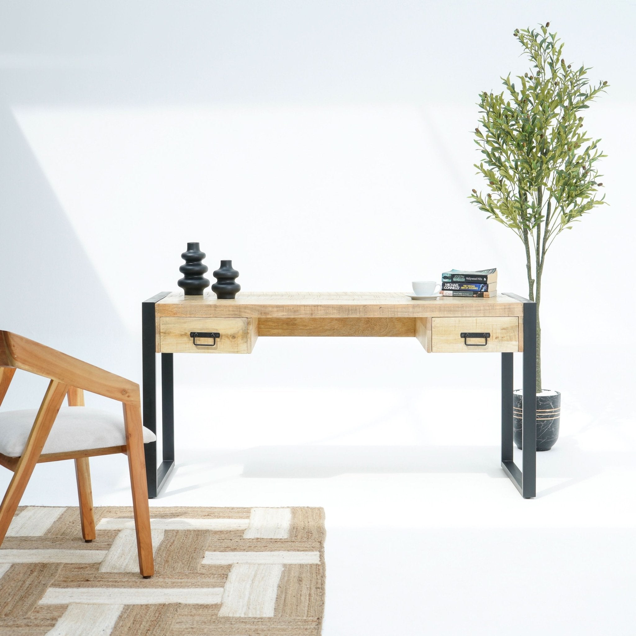 IRONIX WOODEN DESK TABLE - Art and craft furniture