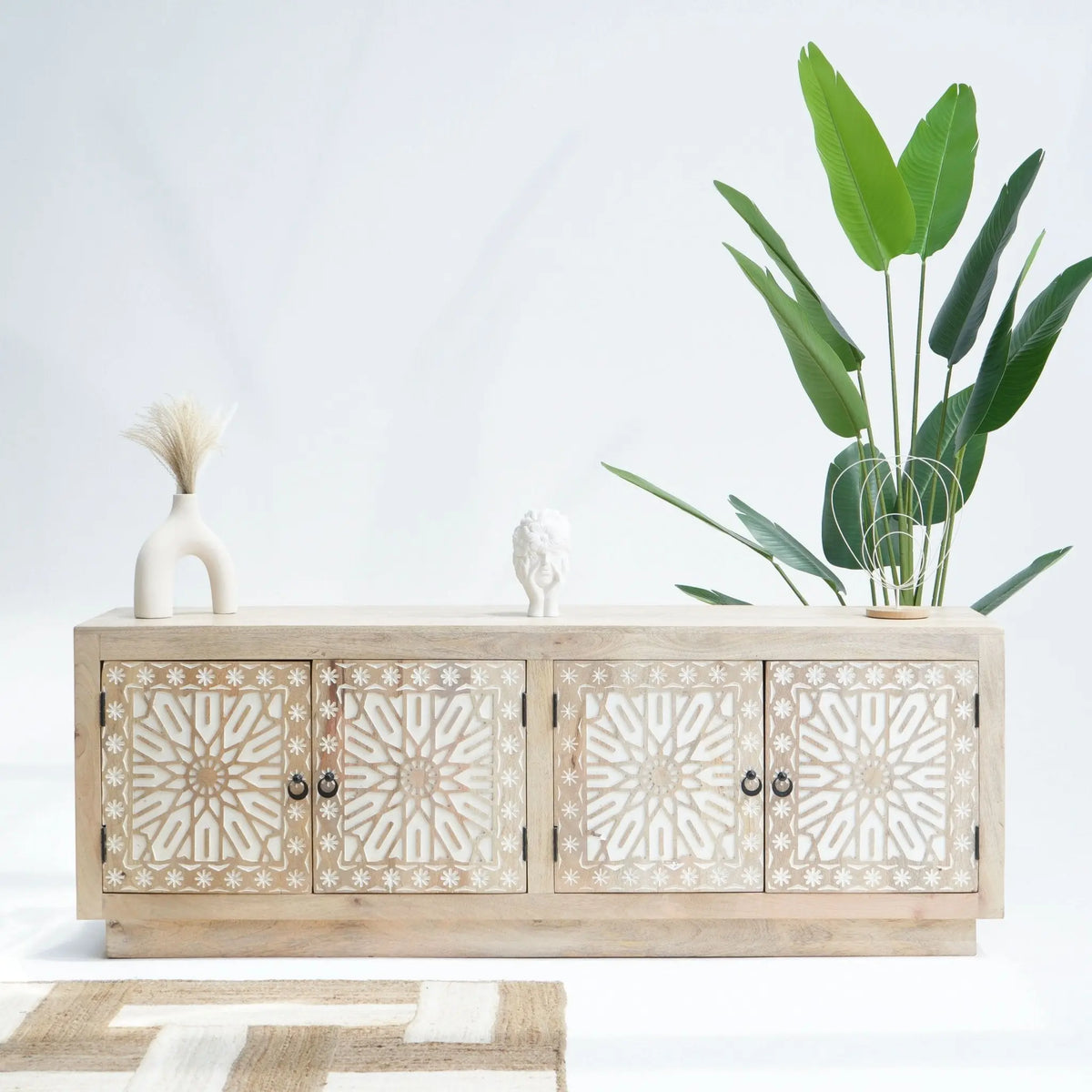 Ivory Design TV Stand - Art and craft furniture
