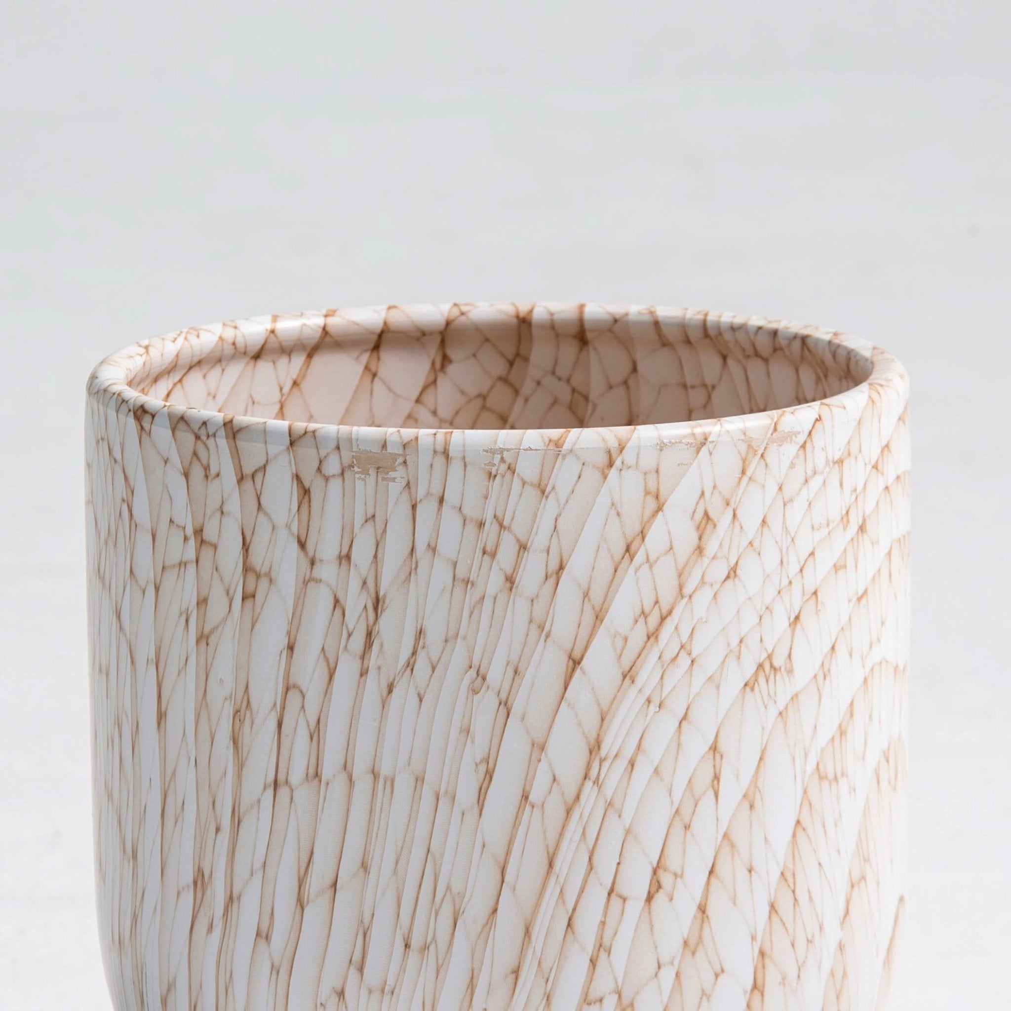 LUMO MARBLE FINISH CONCRETE PLANT POT - Art and craft furniture