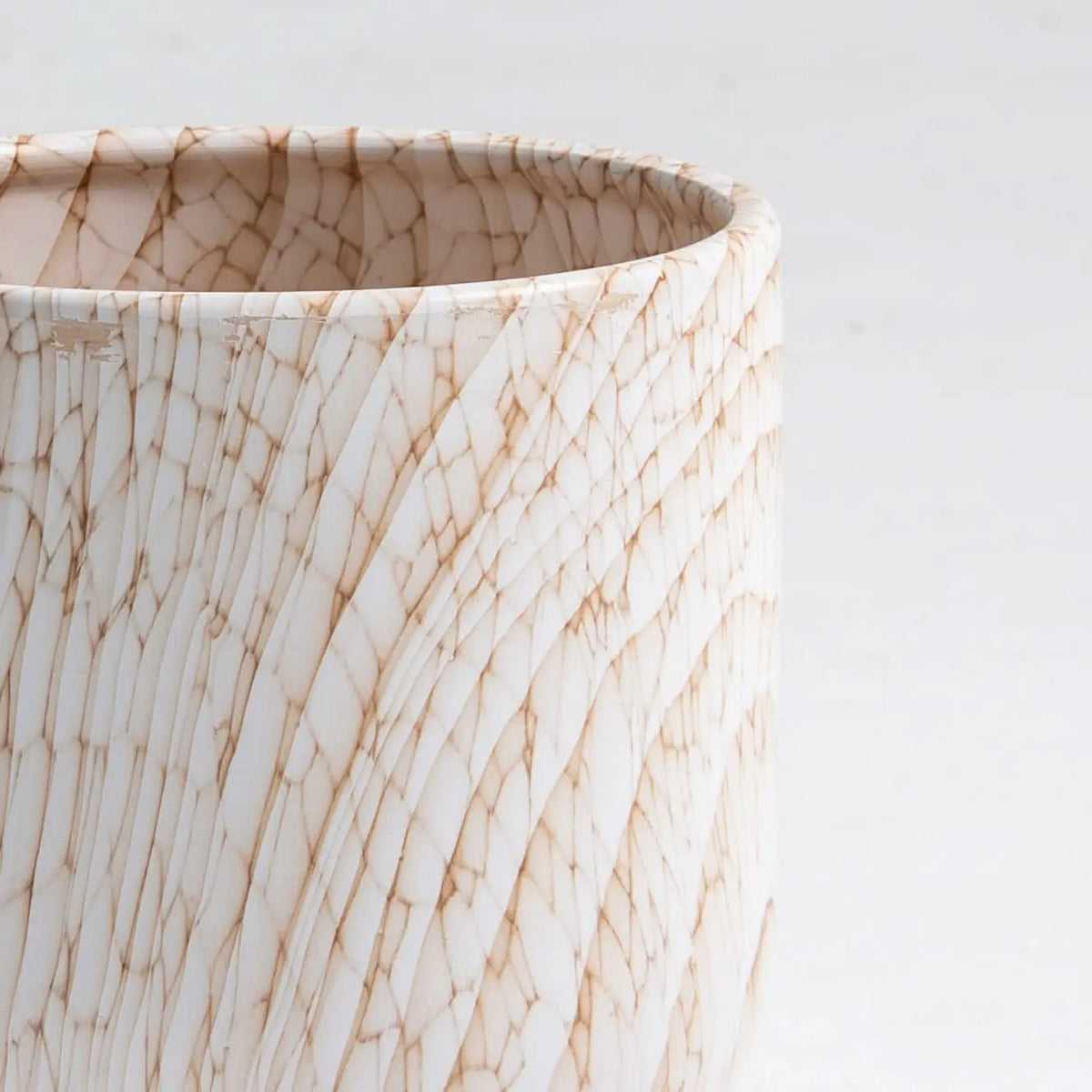 Lumo Marble Finish Concrete Planter - Art and craft furniture
