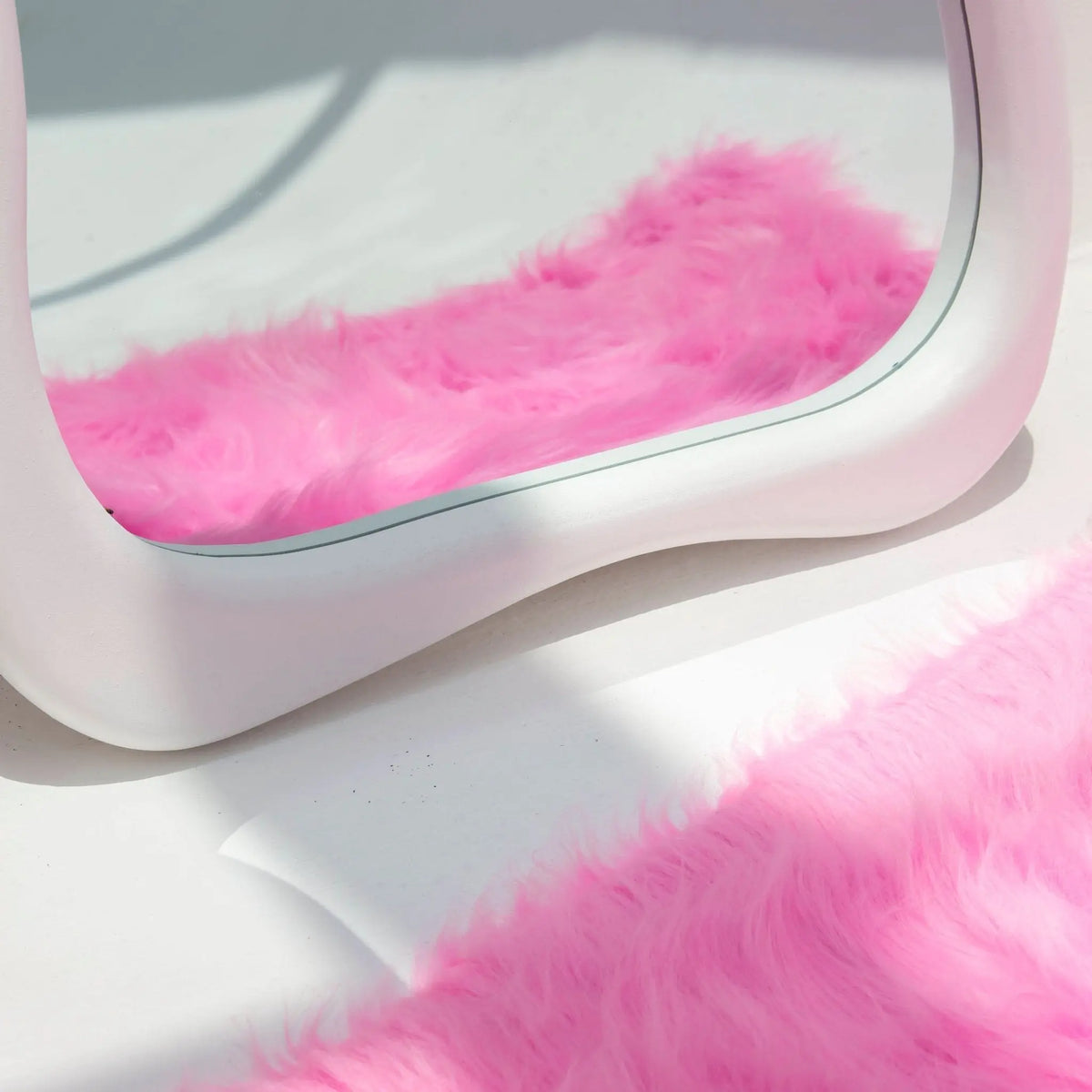 Luna Curve Frame Mirror - Art and craft furniture