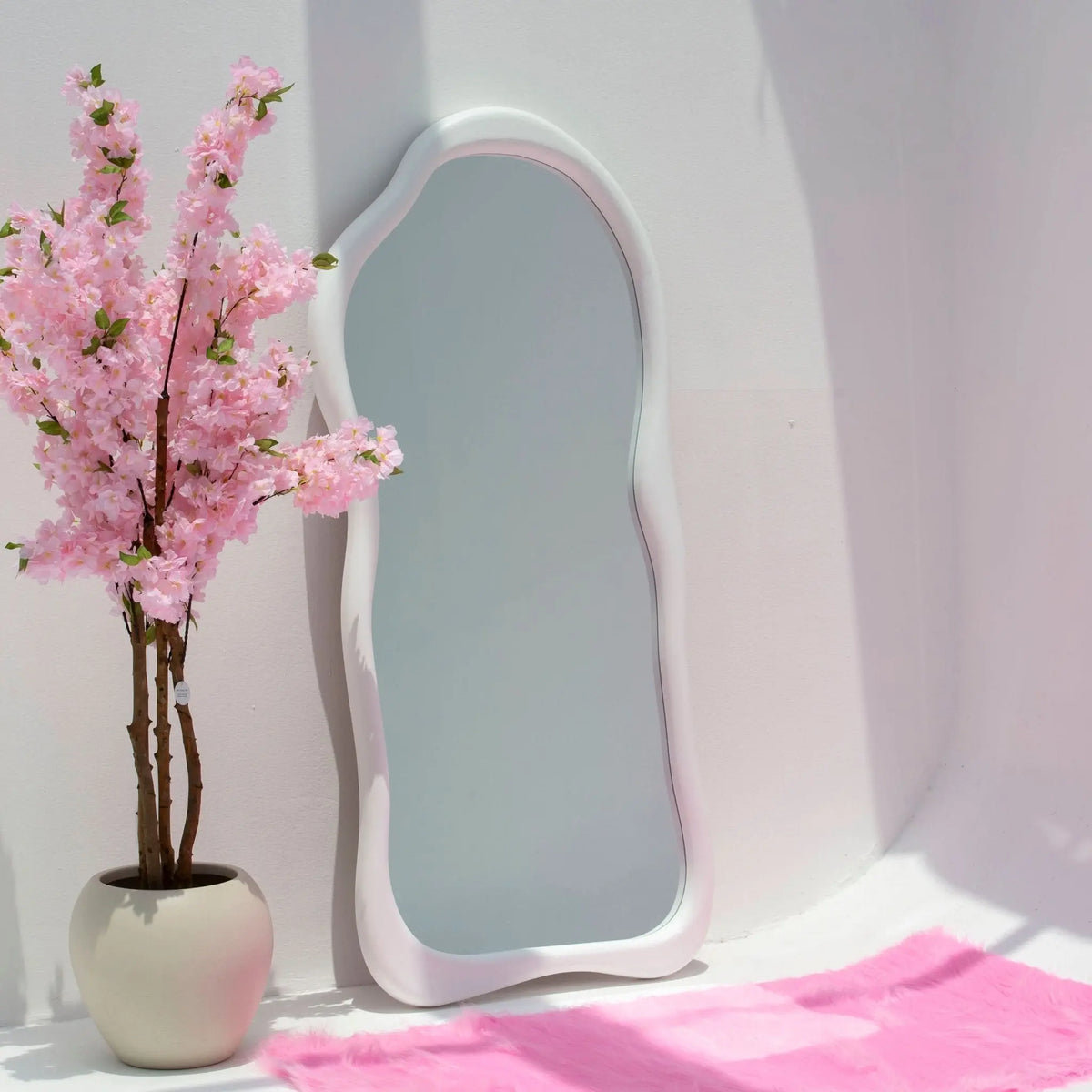 Luna Curve Frame Mirror - Art and craft furniture