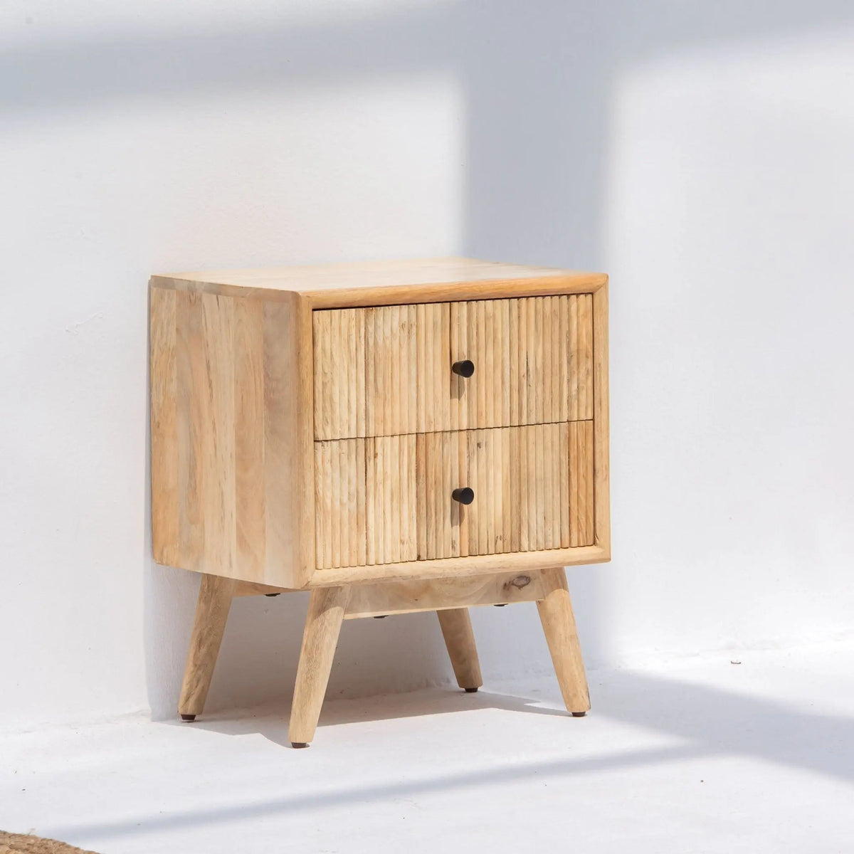 LUWIN LINING TWO DRAWER NIGHTSTAND - Art and craft furniture
