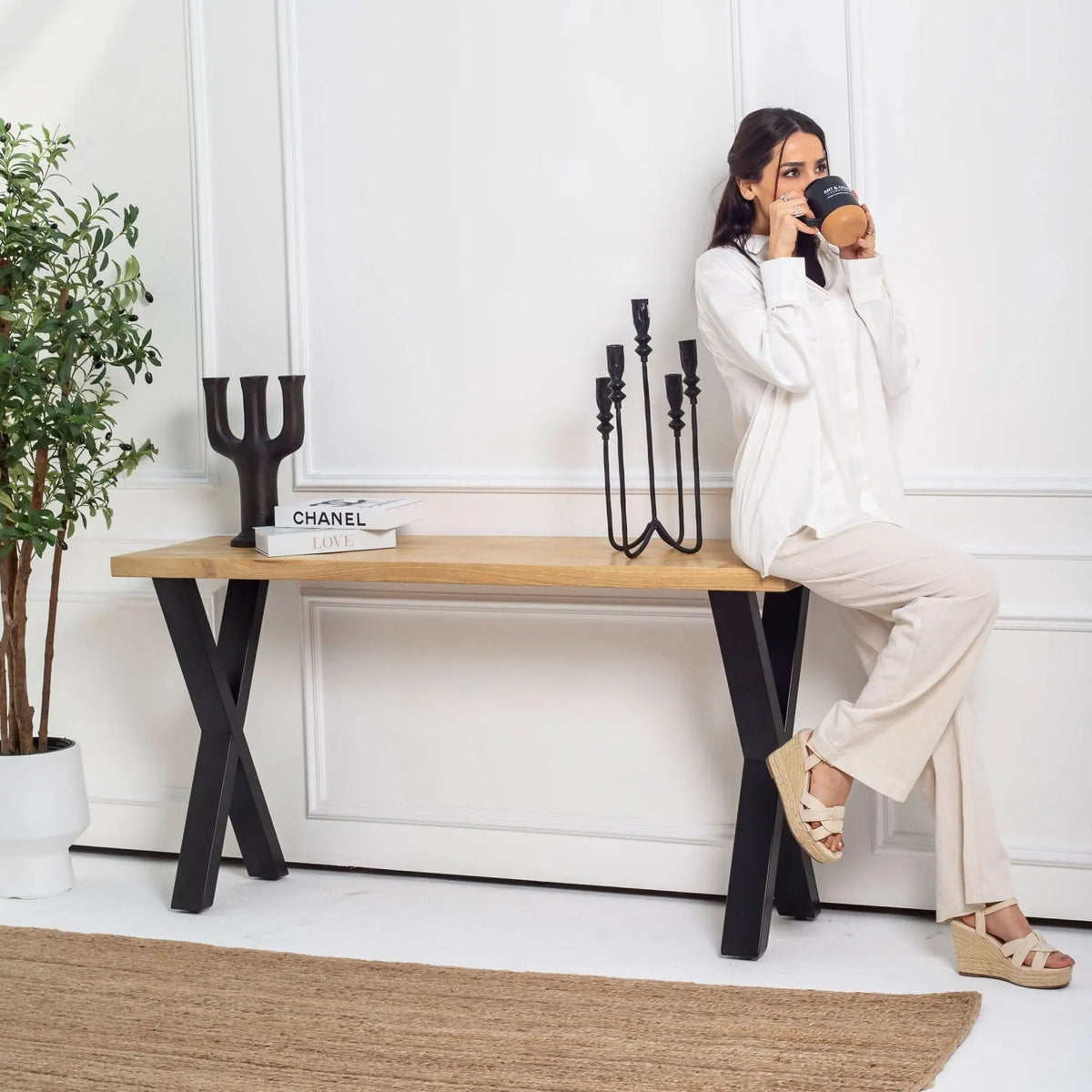 Mango Aura Console Table - Art and craft furniture