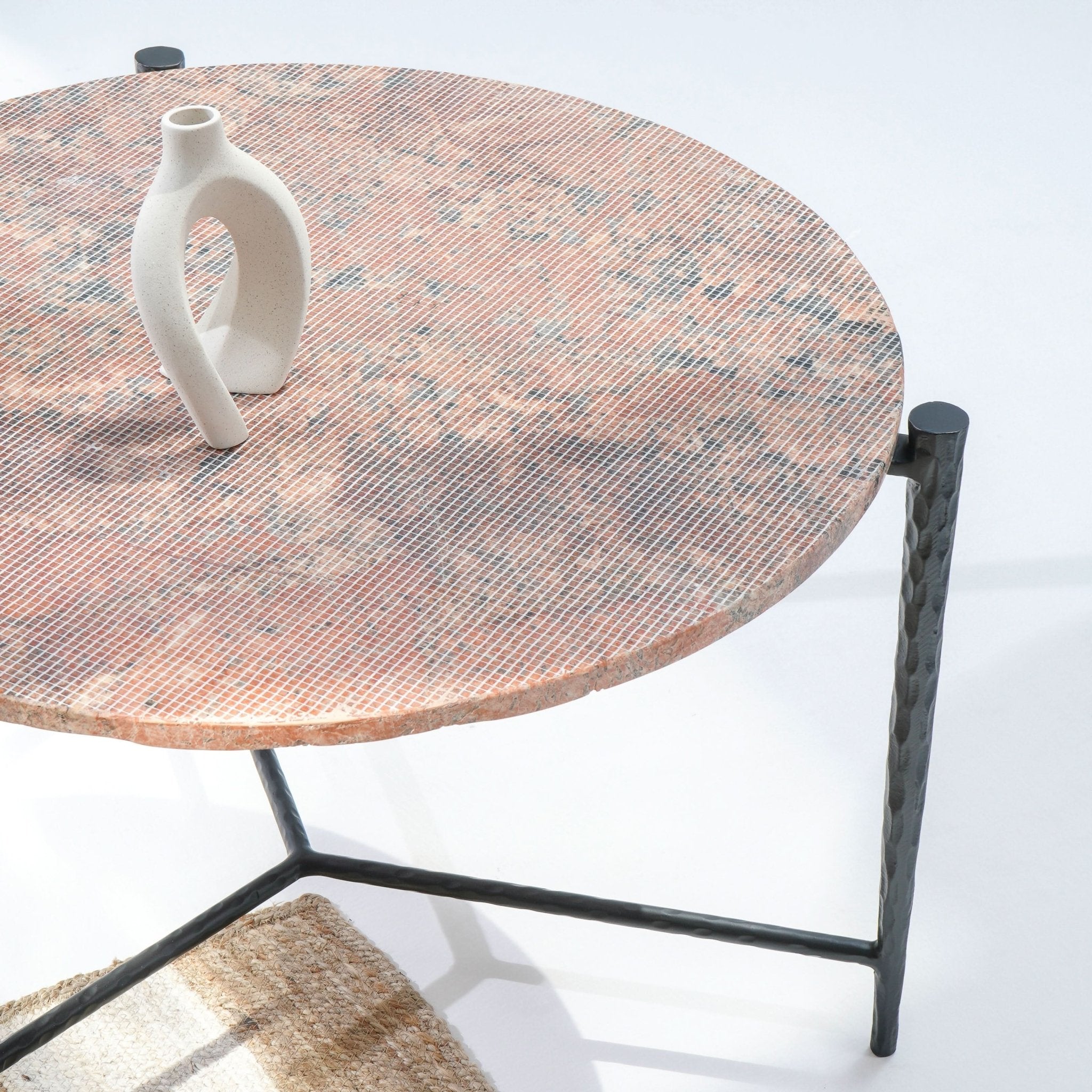 MARBLE NOBLE NEST COFFEE TABLE - Art and craft furniture