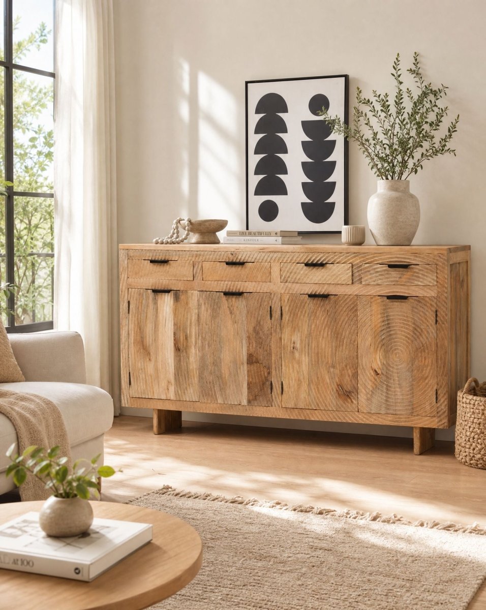 Melbourne Wooden Sideboard - Art and craft furniture