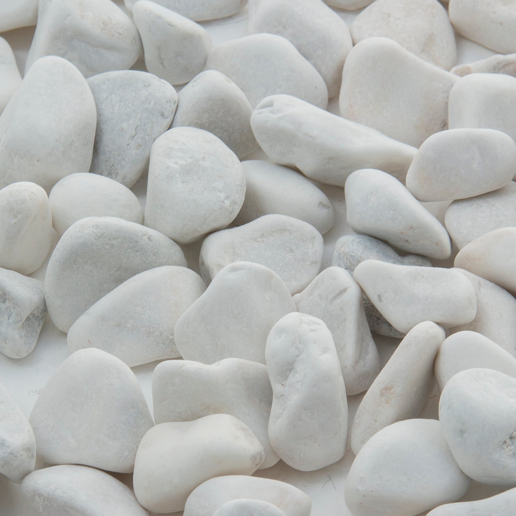 Natural White Pebbles - Art and craft furniture