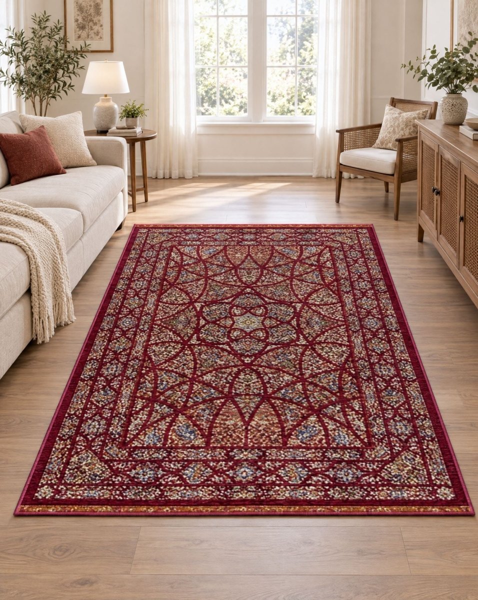 Nazanin Eggplant Carpet - Art and craft furniture