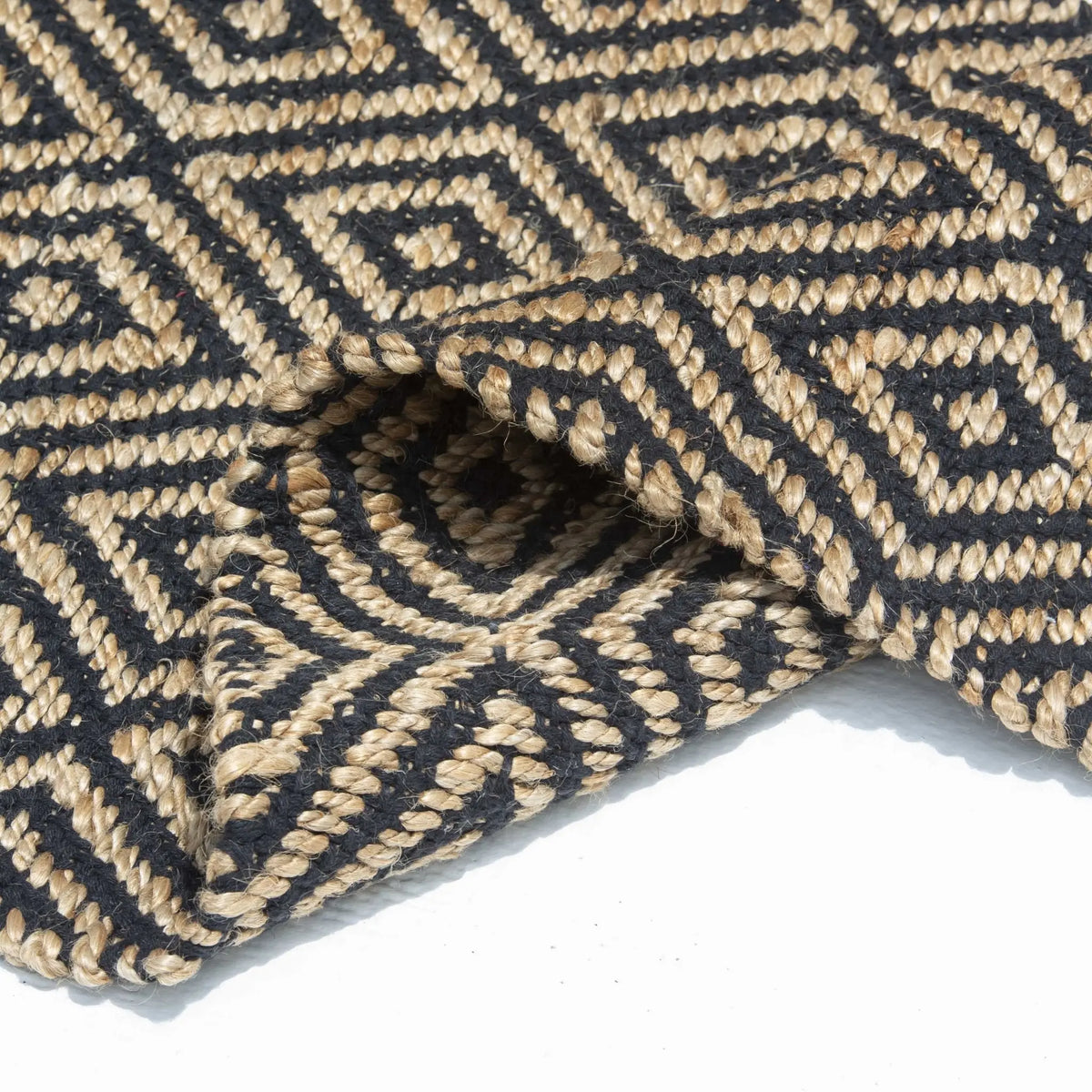 Nomad Weave Cotton & Jute Rug - Art and craft furniture